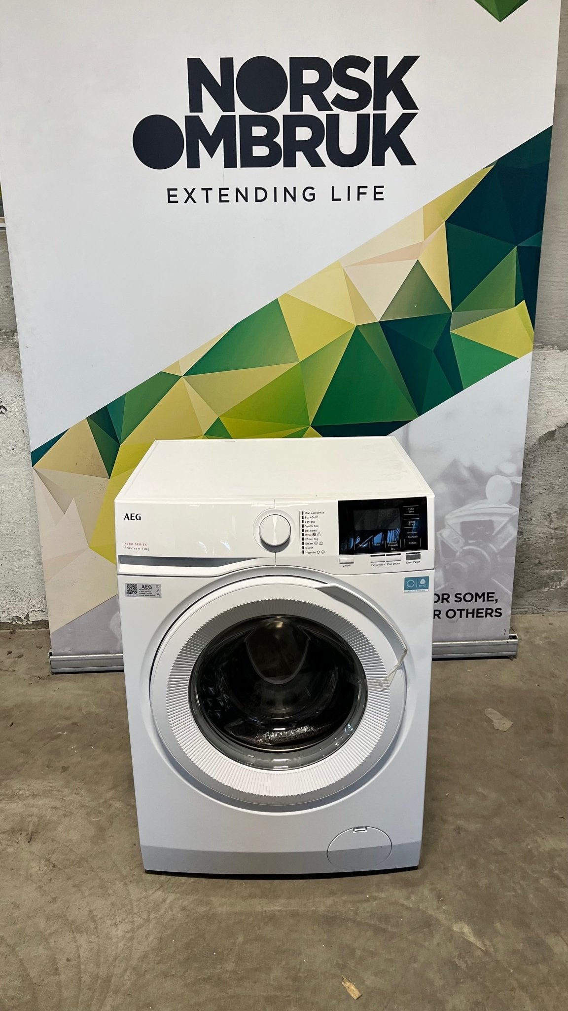 AEG LR722K86O - Vaskemaskin Vaskemaskin - Norskombruk.no