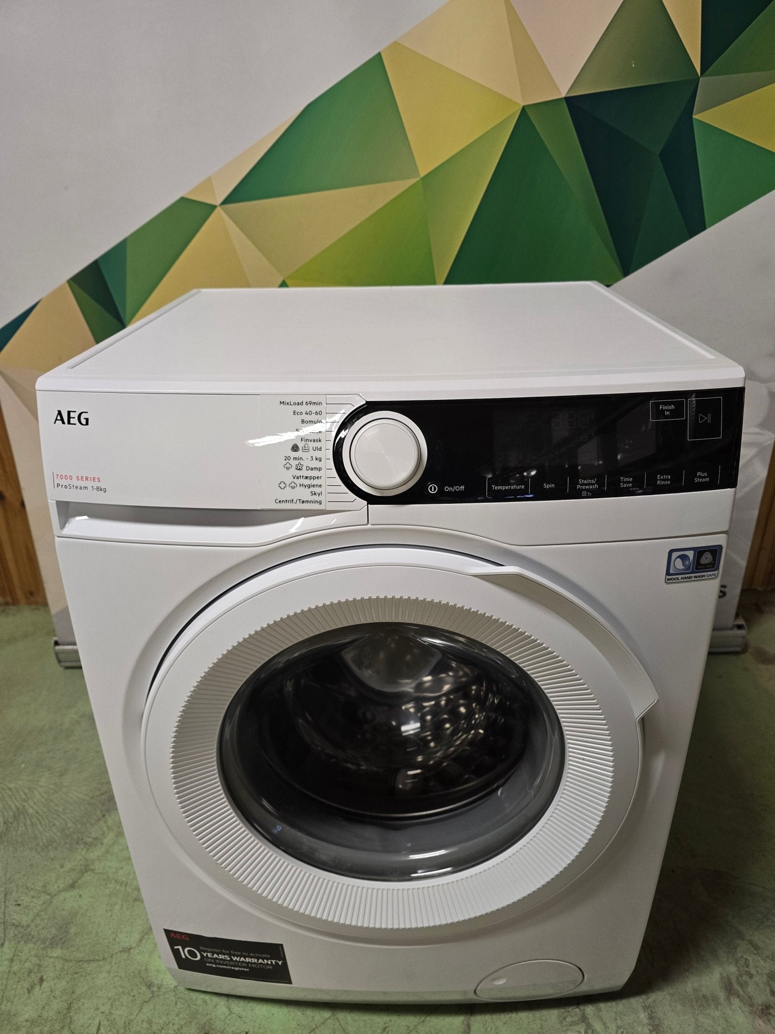 AEG LR732G86W frontmatet vaskemaskin Vaskemaskin - Norskombruk.no