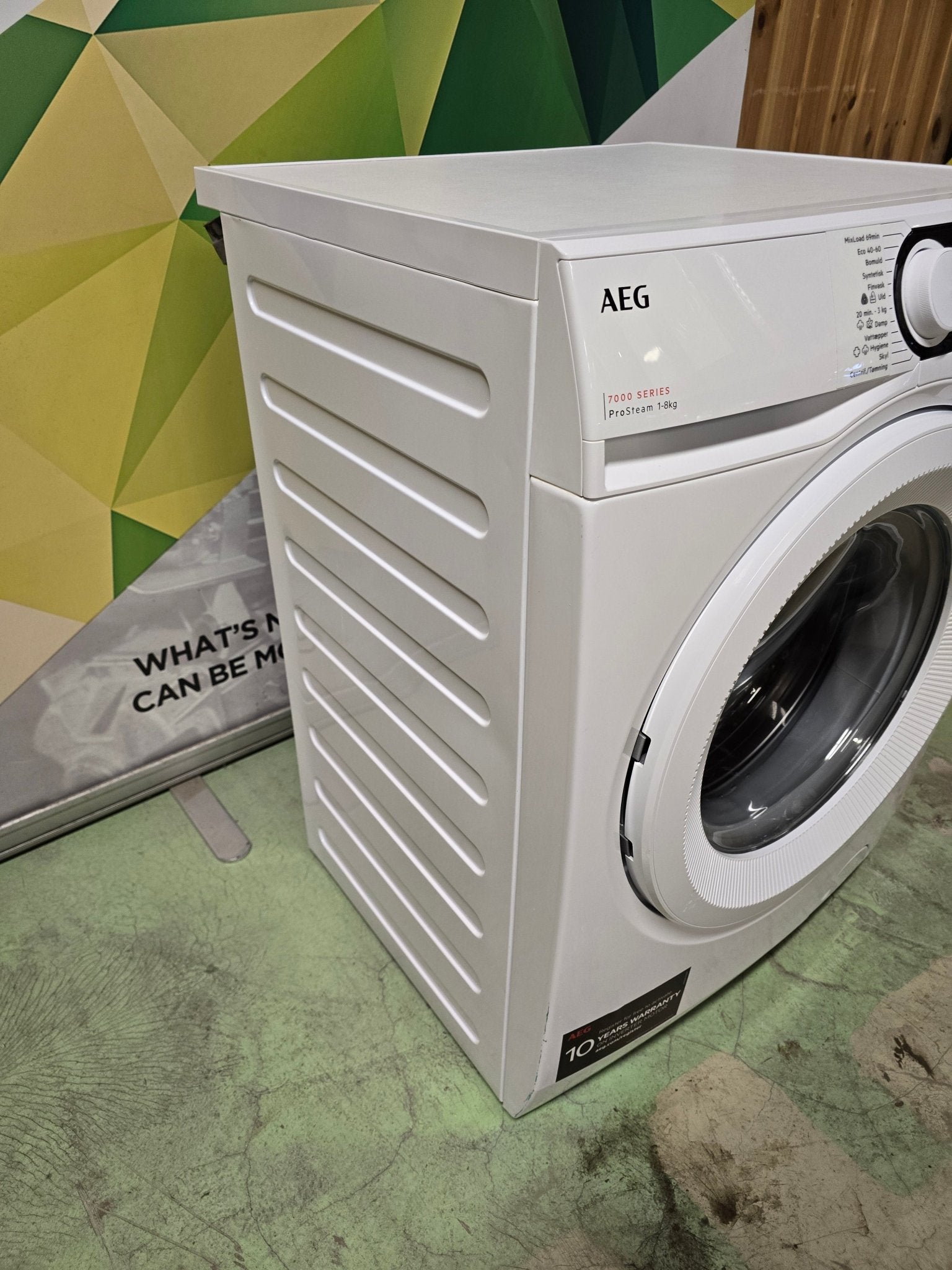 AEG LR732G86W frontmatet vaskemaskin Vaskemaskin - Norskombruk.no