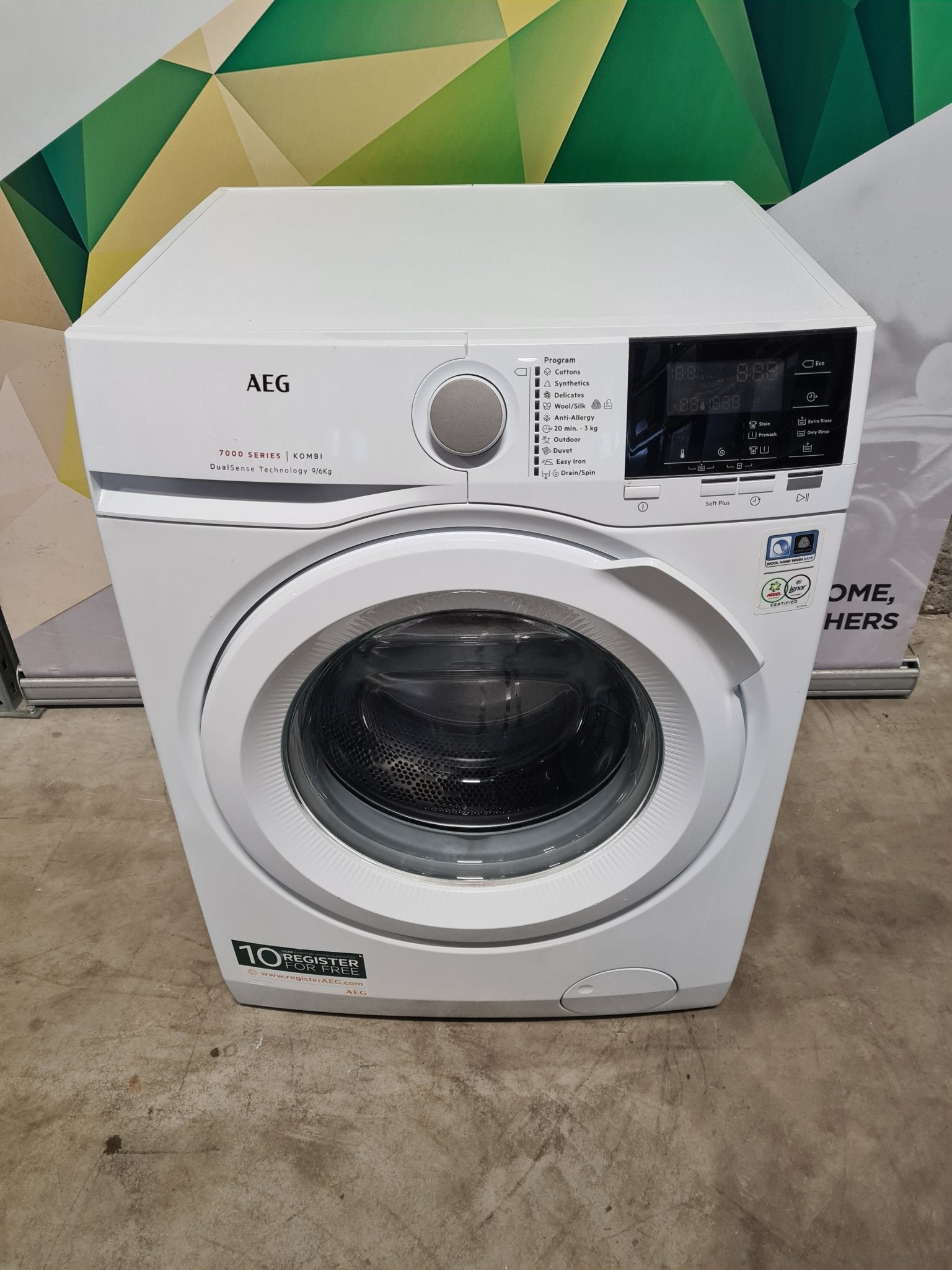 AEG Vaskemaskin 6000 Series L6FBK865G Vaskemaskin - Norskombruk.no