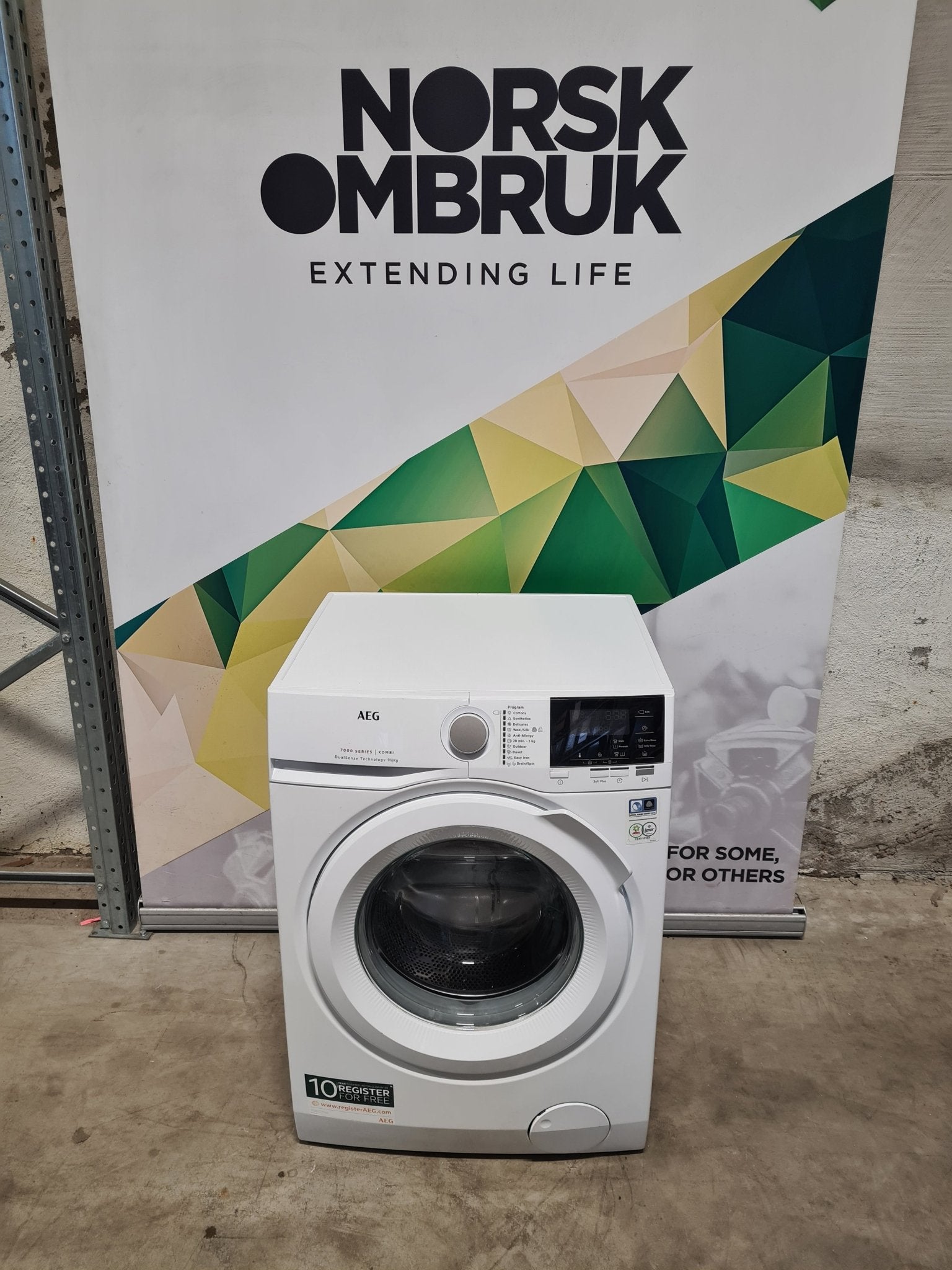 AEG Vaskemaskin 6000 Series L6FBK865G Vaskemaskin - Norskombruk.no