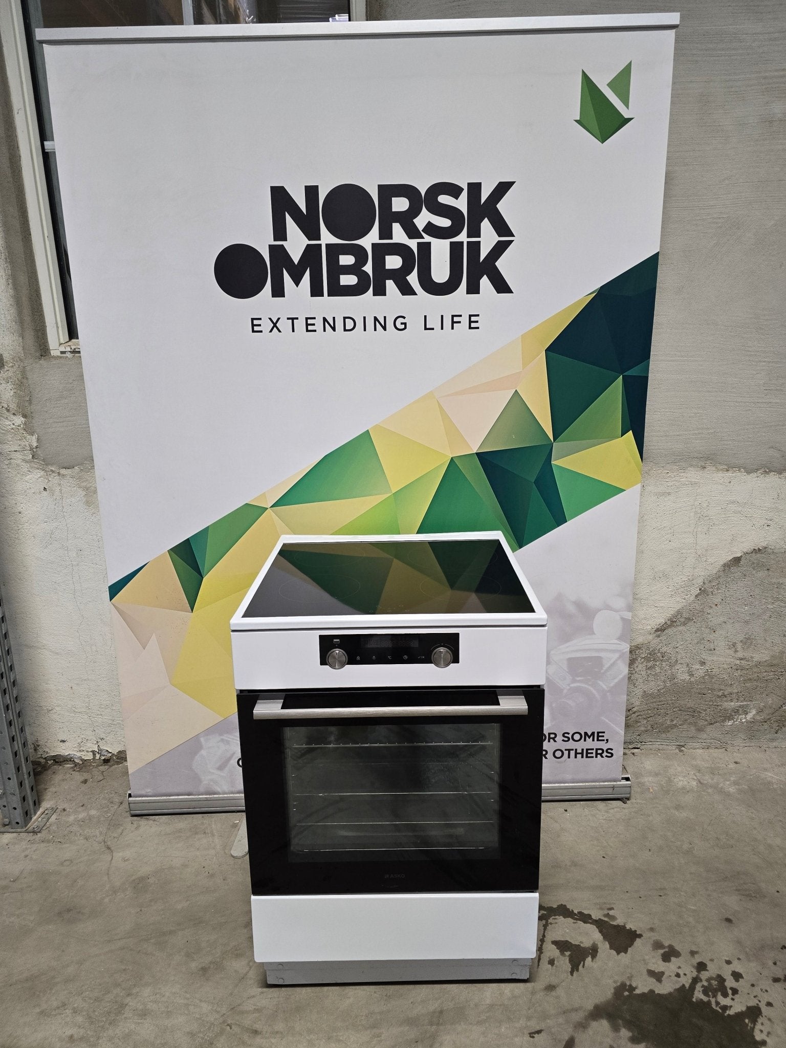 Asko Induksjonskomfyr CI96364W Induksjonskomfyr - Norskombruk.no