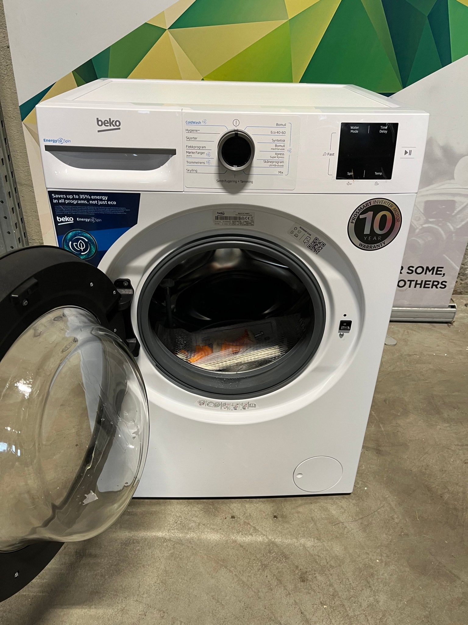 Beko BM3WT48415W Vaskemaskin Vaskemaskin - Norskombruk.no
