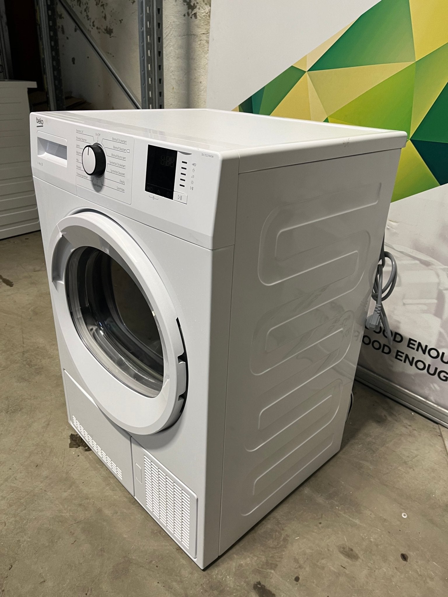 Beko DU 7112 RA0W – kondenstørketrommel Tørketrommel - Norskombruk.no