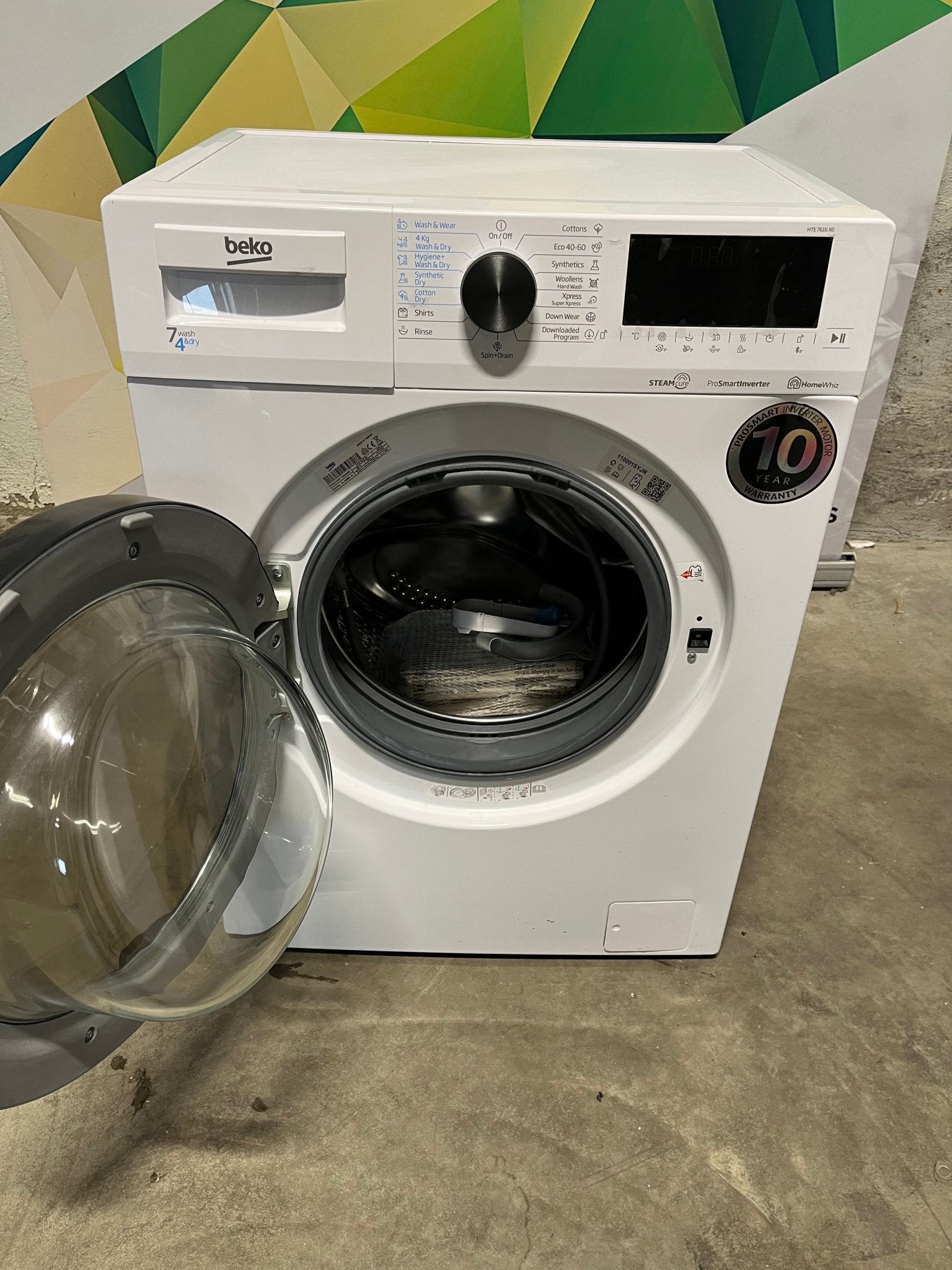 Beko HTE7616X0 Vask/Tørk Vask&tørk - Norskombruk.no