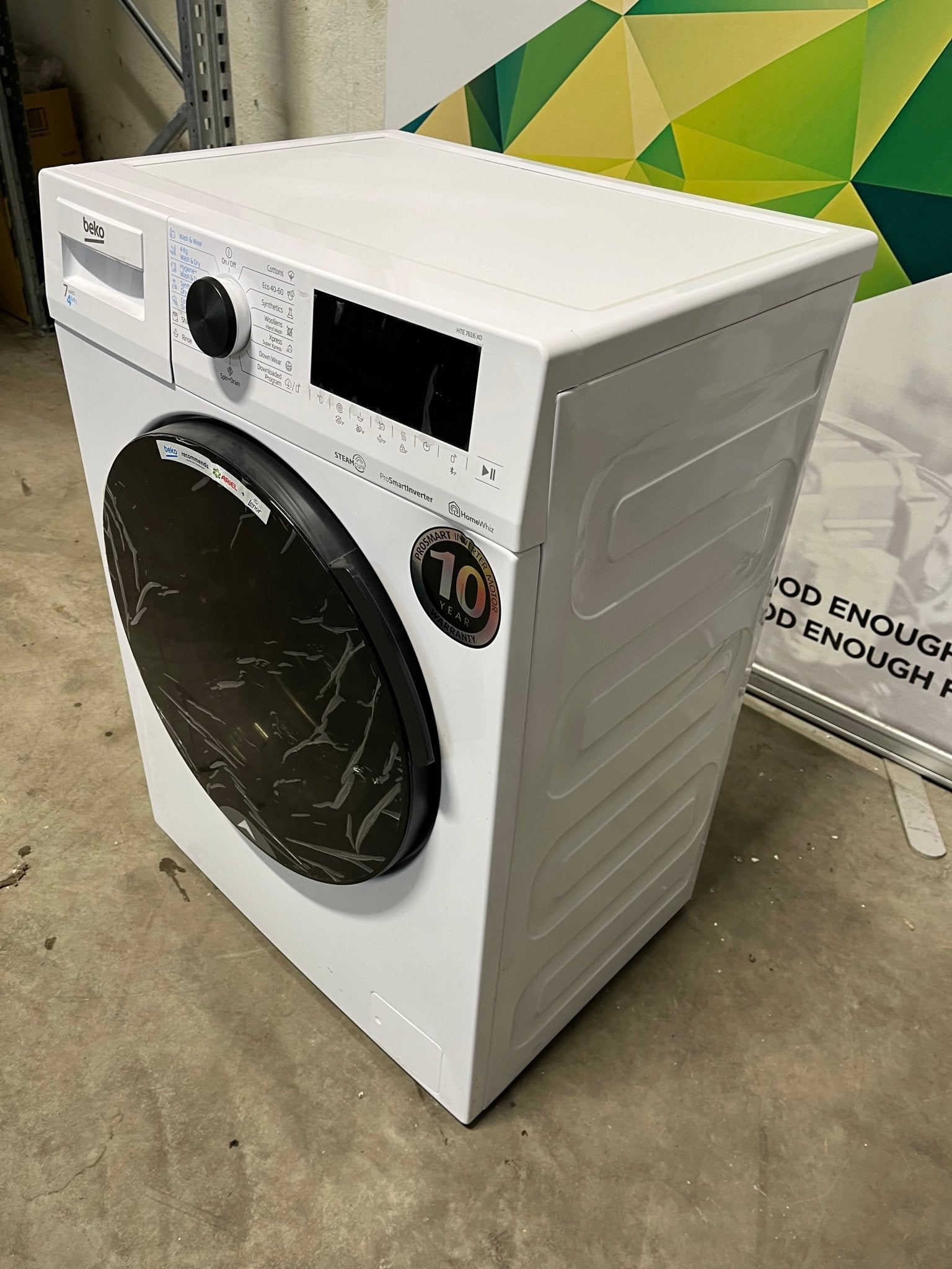 Beko HTE7616X0 Vask/Tørk Vask&tørk - Norskombruk.no