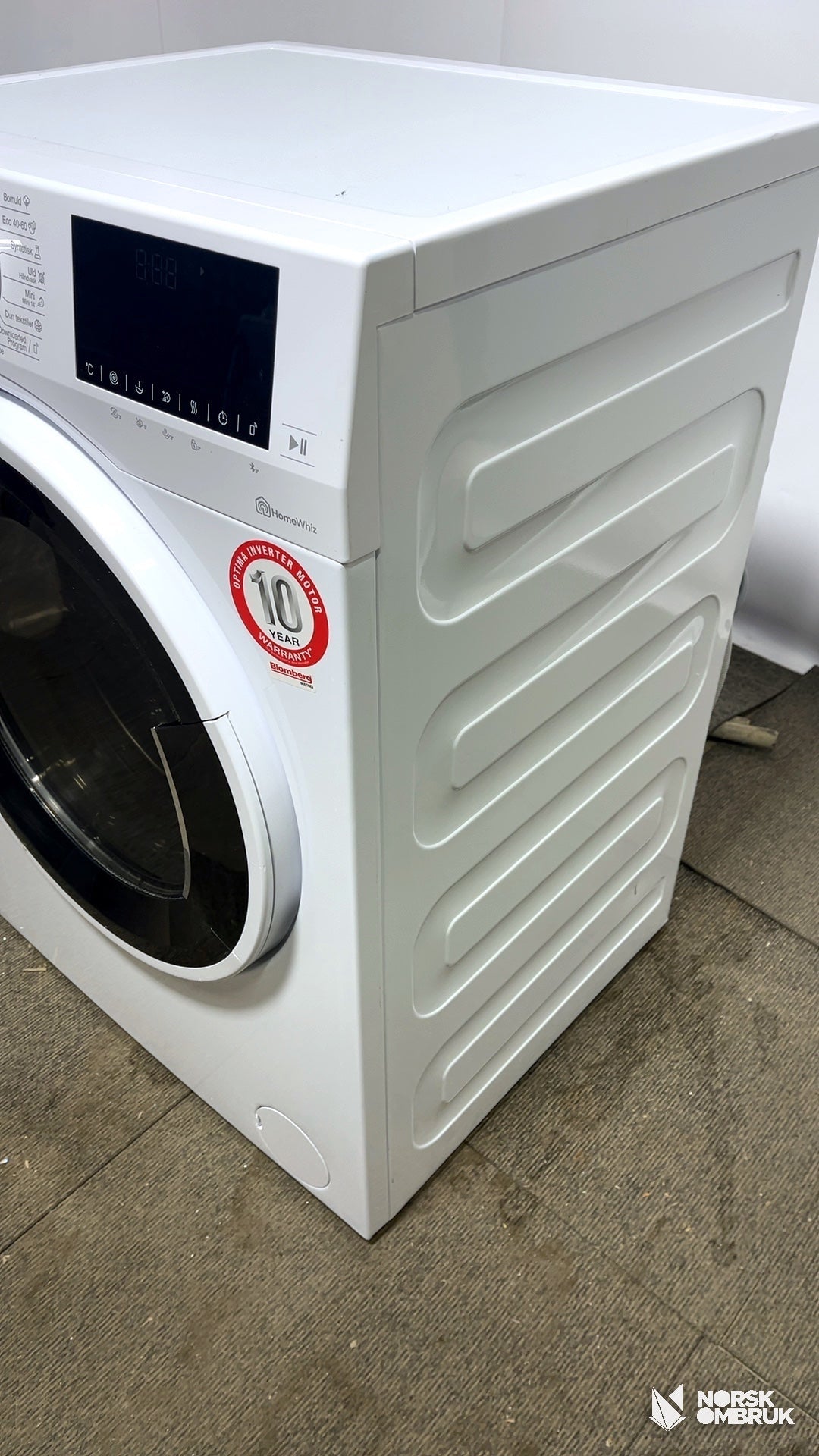 Blomberg BWD384W2 kombinert vask/tørk Vask&tørk - Norskombruk.no