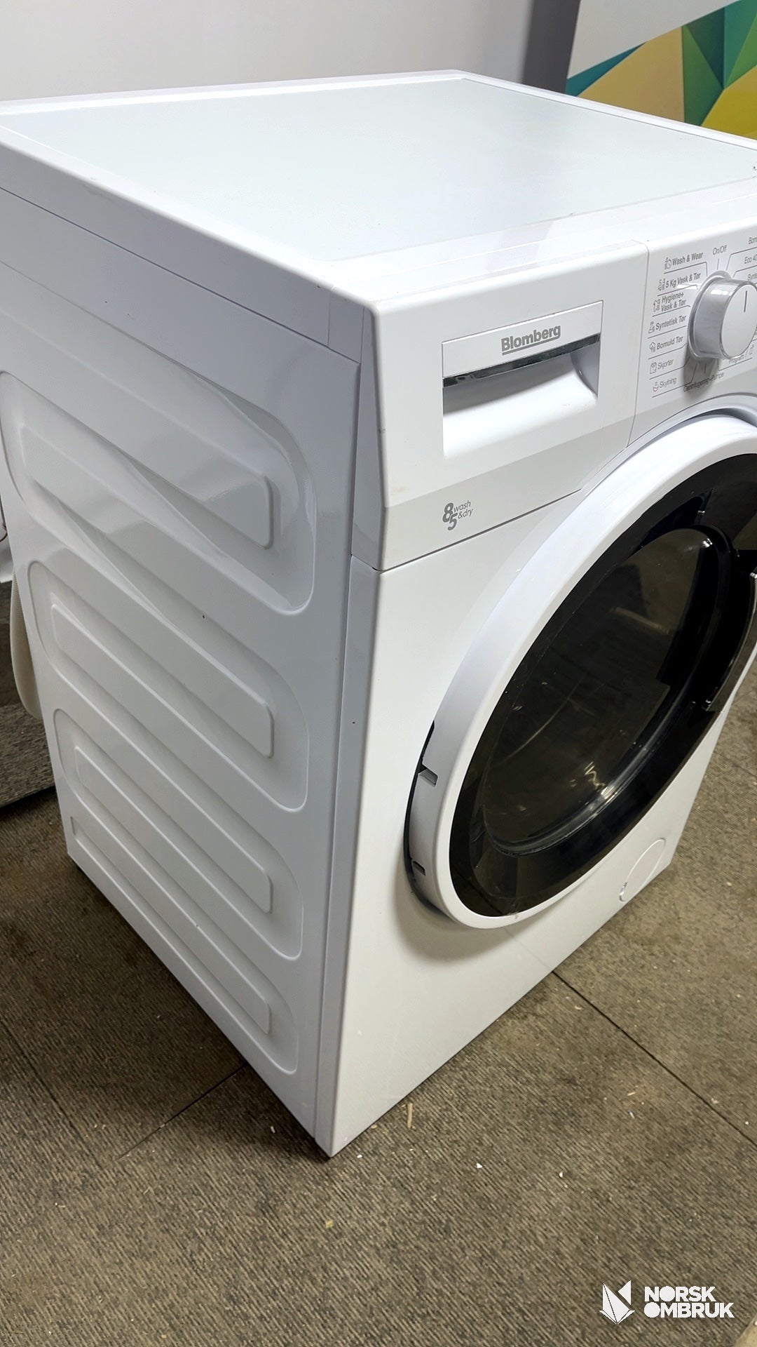 Blomberg BWD384W2 kombinert vask/tørk Vask&tørk - Norskombruk.no