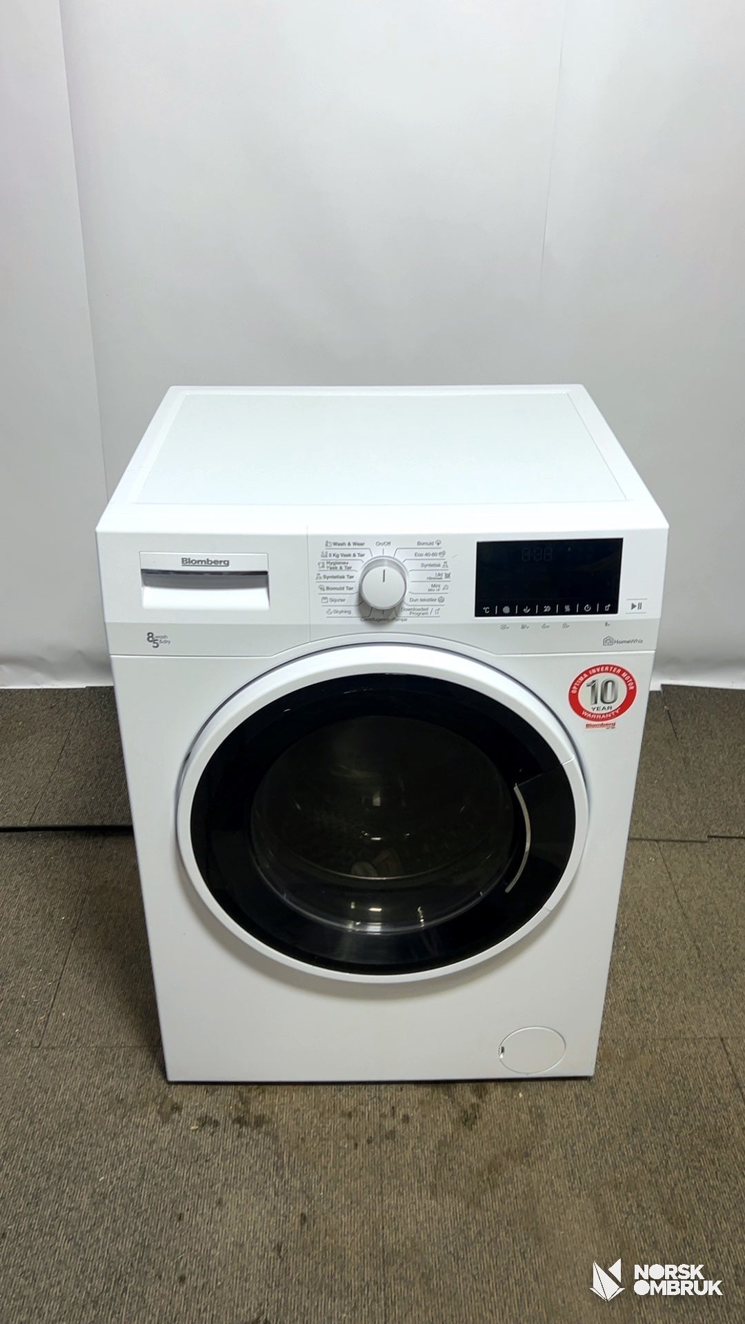 Blomberg BWD384W2 vask&tørkmaskin Vask&tørk - Norskombruk.no