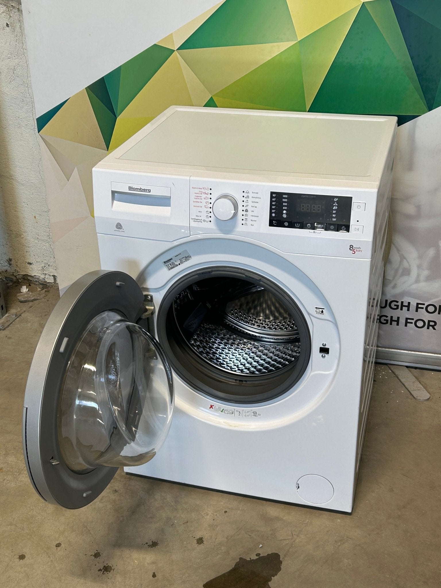 Blomberg vask&tørk BWD384W2 Vask&tørk - Norskombruk.no