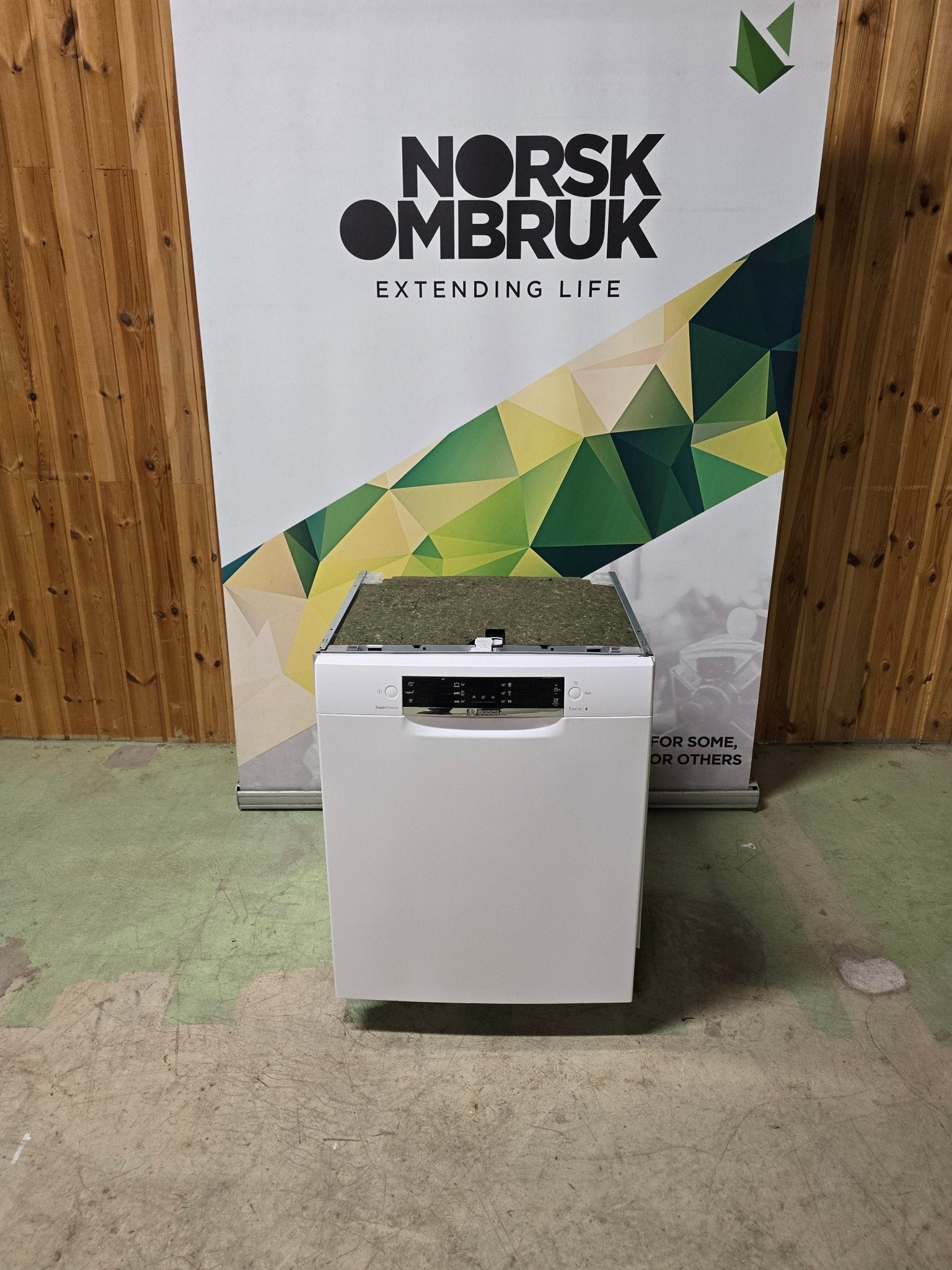 Bosch Serie 4 oppvaskmaskin SMU46CW01S Oppvaskmaskin - Norskombruk.no