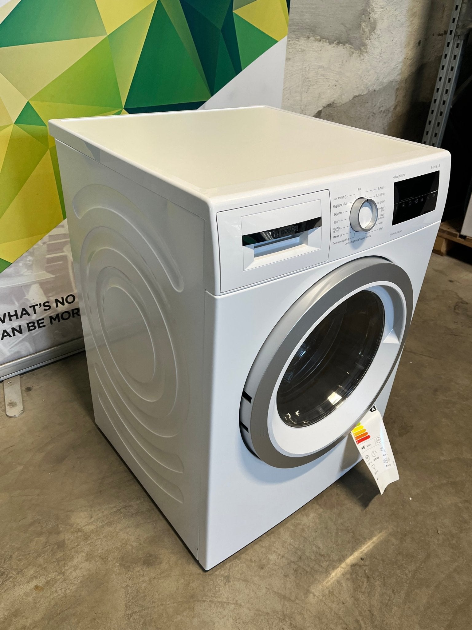 Bosch Serie 4 vaskemaskin WAN28281DN Vaskemaskin - Norskombruk.no