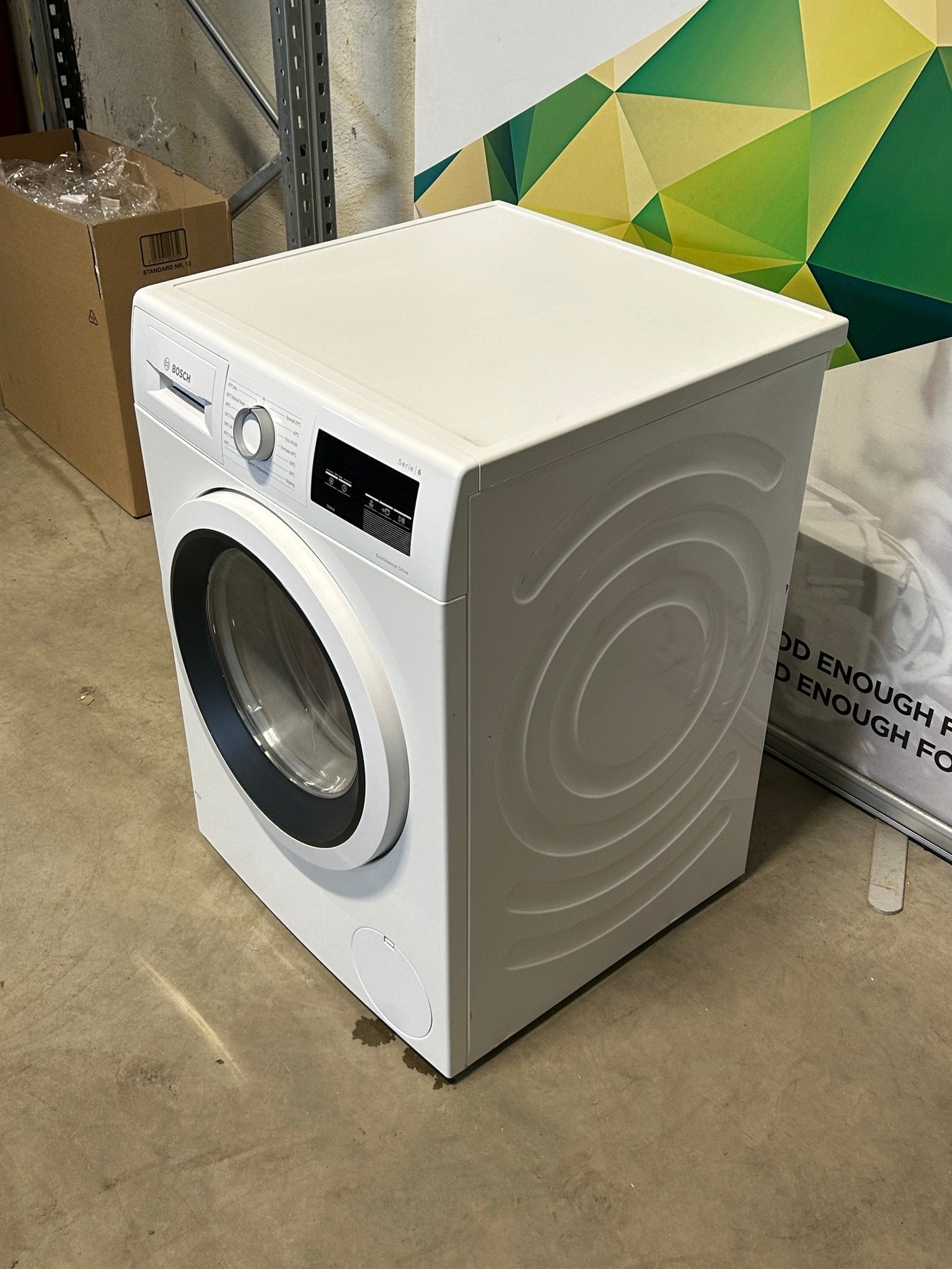 Bosch Serie 6 vaskemaskin WAU28UE8SN Vaskemaskin - Norskombruk.no