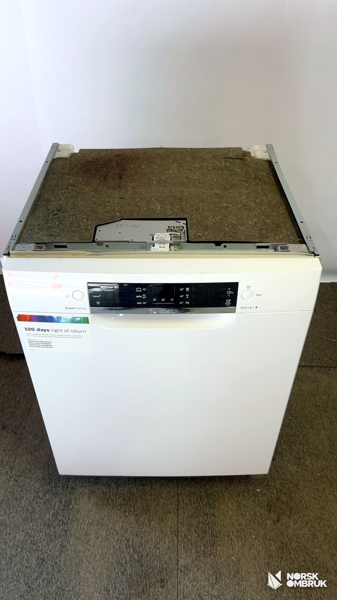 Bosch SMU46IW04S Oppvaskmaskin underbygging oppvaskmaskin - Norskombruk.no