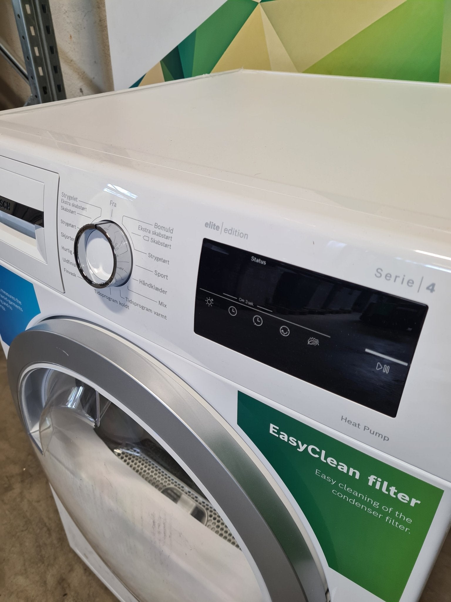 Bosch varmepumpetørketrommel WTH85V86DN Tørketrommel - Norskombruk.no