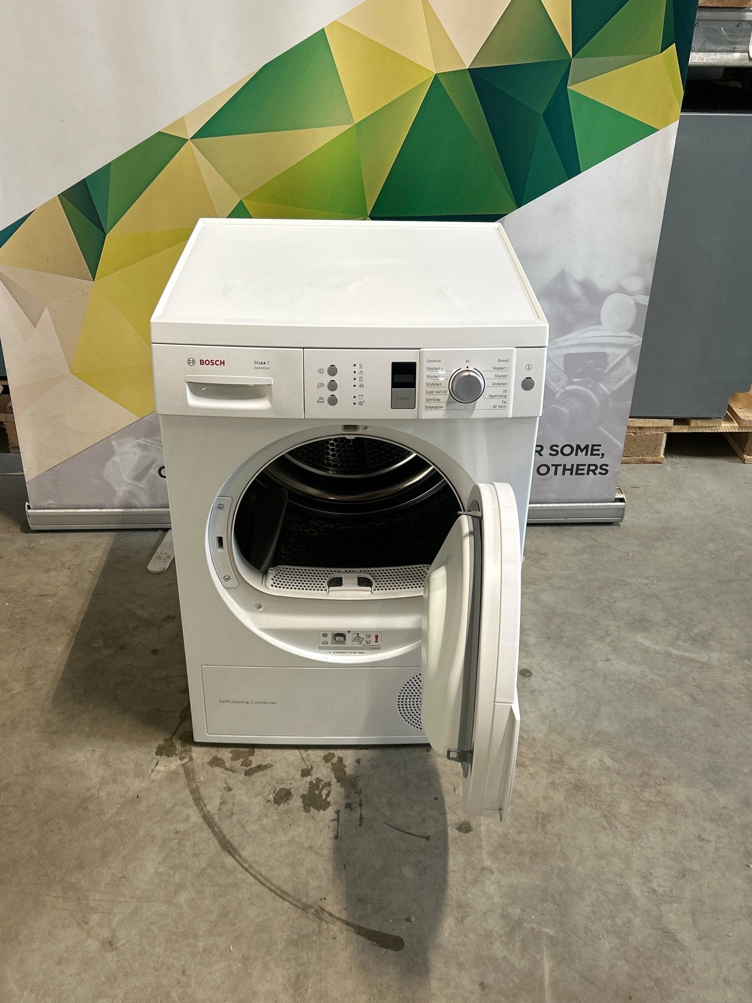 Bosch varmepumpetørketrommel WTW84362SN Tørketrommel - Norskombruk.no