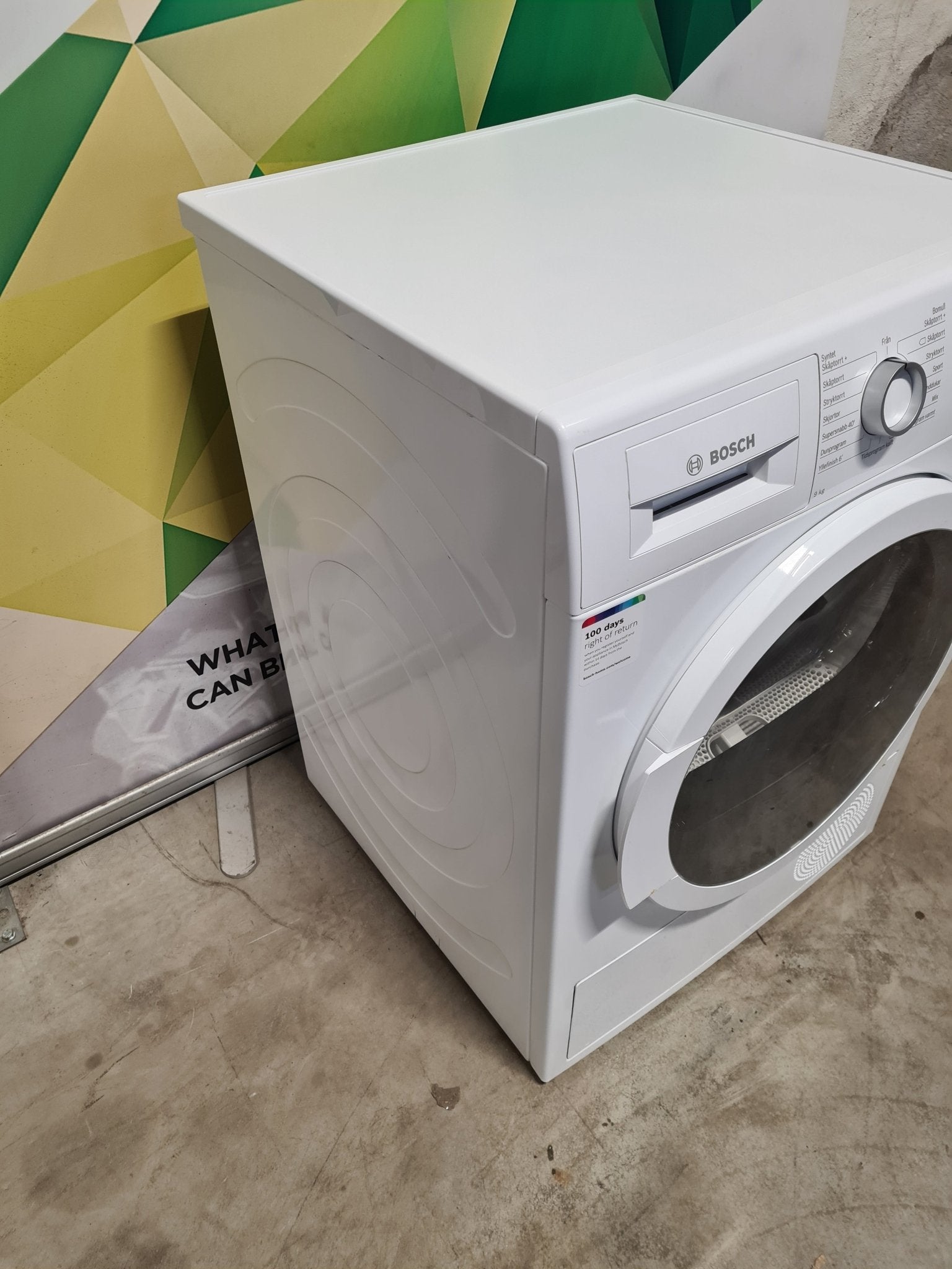 Bosch varmepumpetørketrommel WTW87449SN Tørketrommel - Norskombruk.no