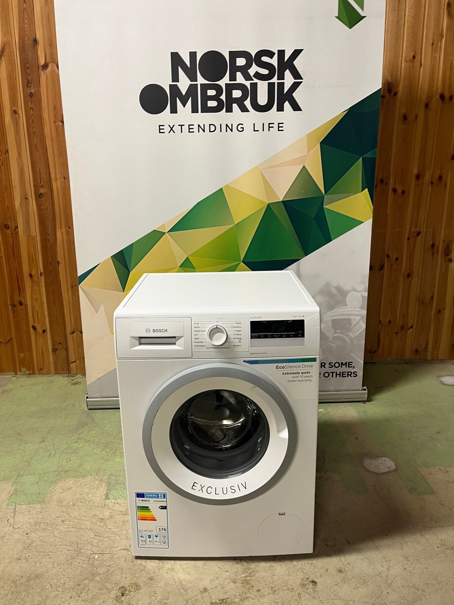 Bosch vaskemaskin WAN2828PSN Vaskemaskin - Norskombruk.no