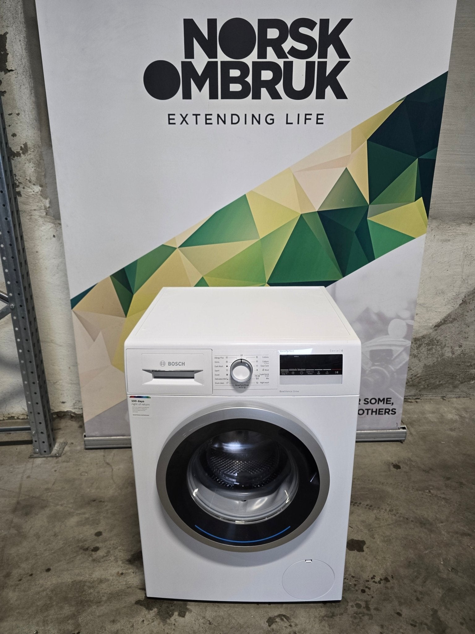 Bosch vaskemaskin WAN2828SSN Vaskemaskin - Norskombruk.no