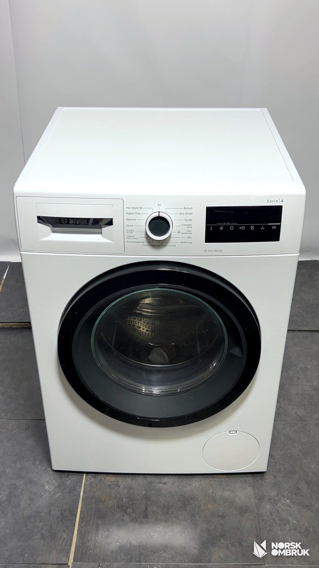 Bosch WAN2822ESN vaskemaskin Vaskemaskin - Norskombruk.no