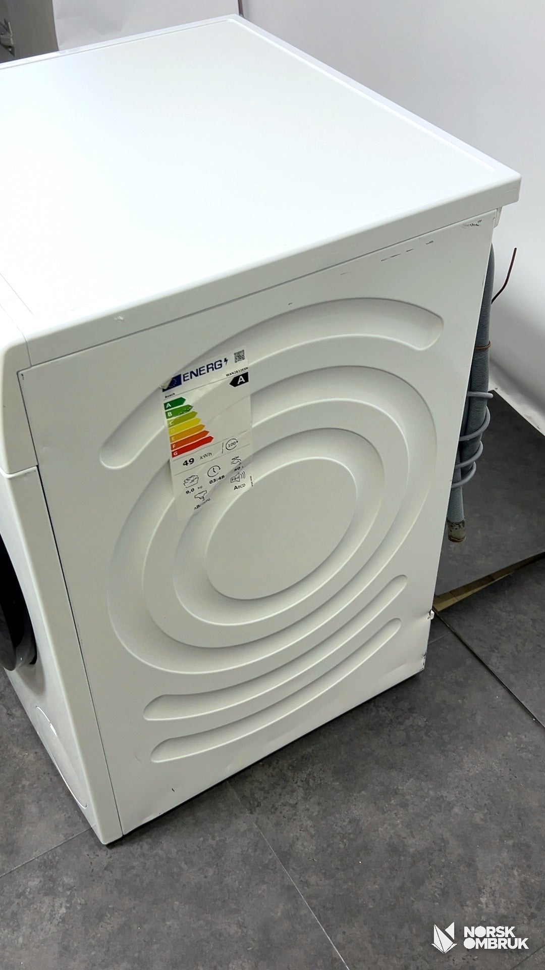 Bosch WAN2822ESN vaskemaskin Vaskemaskin - Norskombruk.no