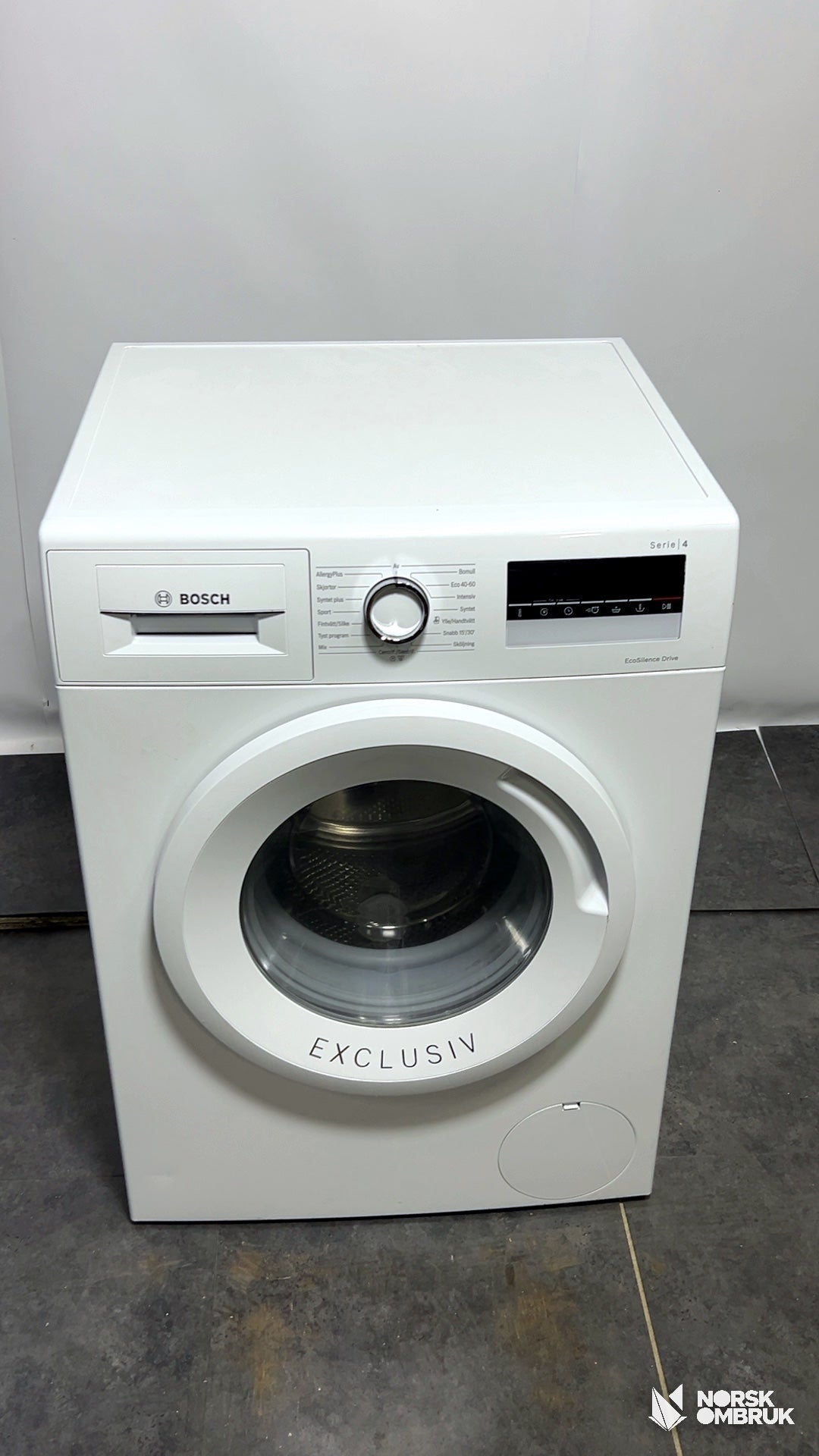 Bosch WAN2823PSN vaskemaskin Vaskemaskin - Norskombruk.no