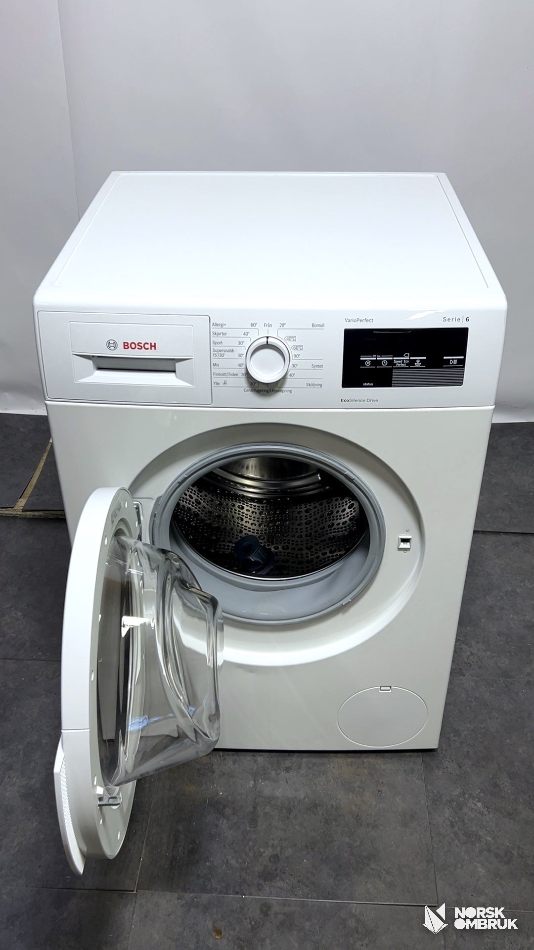 Bosch WAT283L8SN vaskemaskin Vaskemaskin - Norskombruk.no