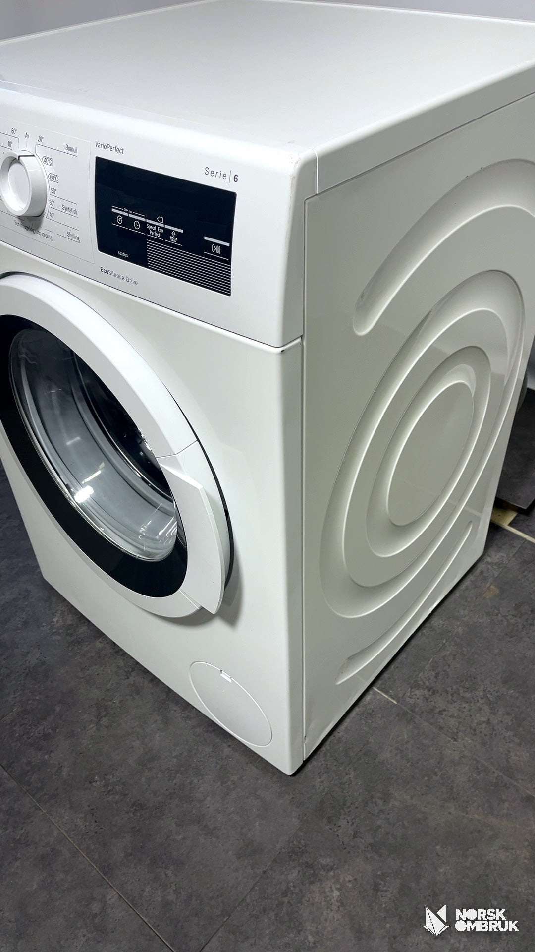 Bosch WAT283L8SN vaskemaskin Vaskemaskin - Norskombruk.no