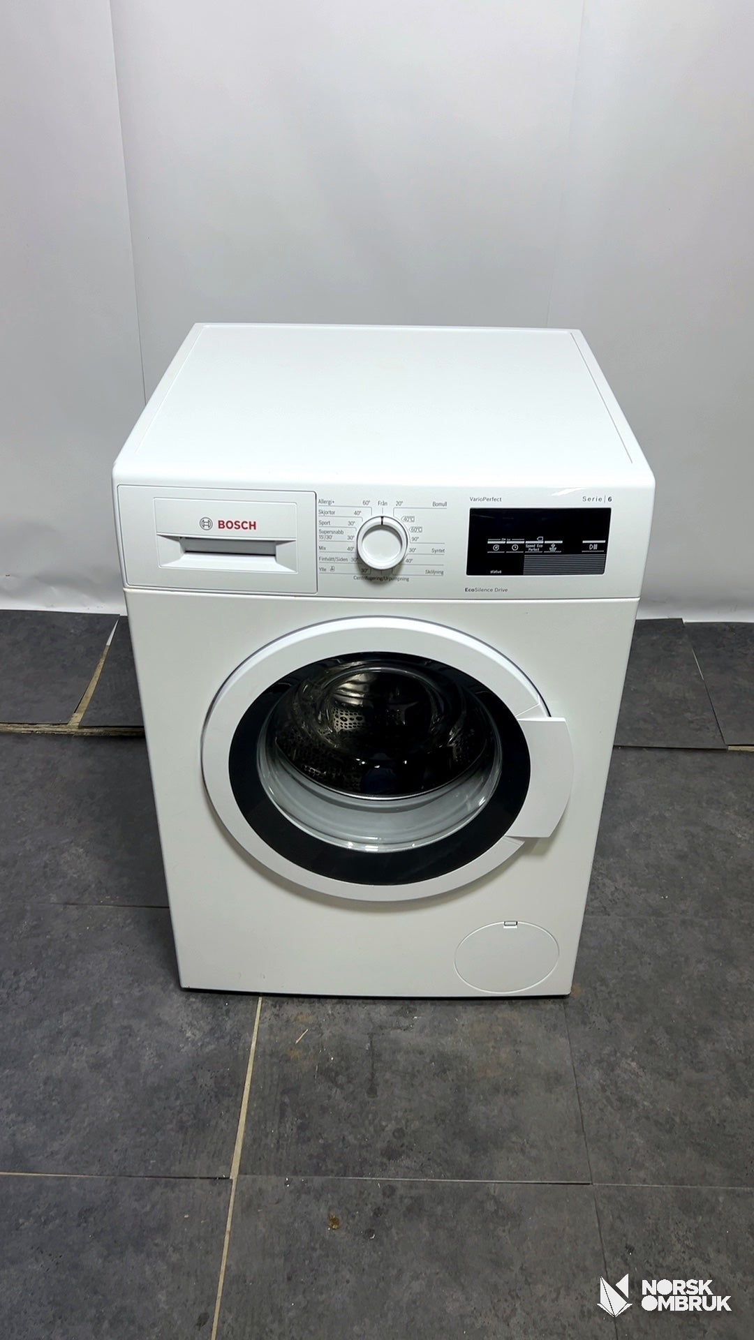 Bosch WAT283L8SN vaskemaskin Vaskemaskin - Norskombruk.no