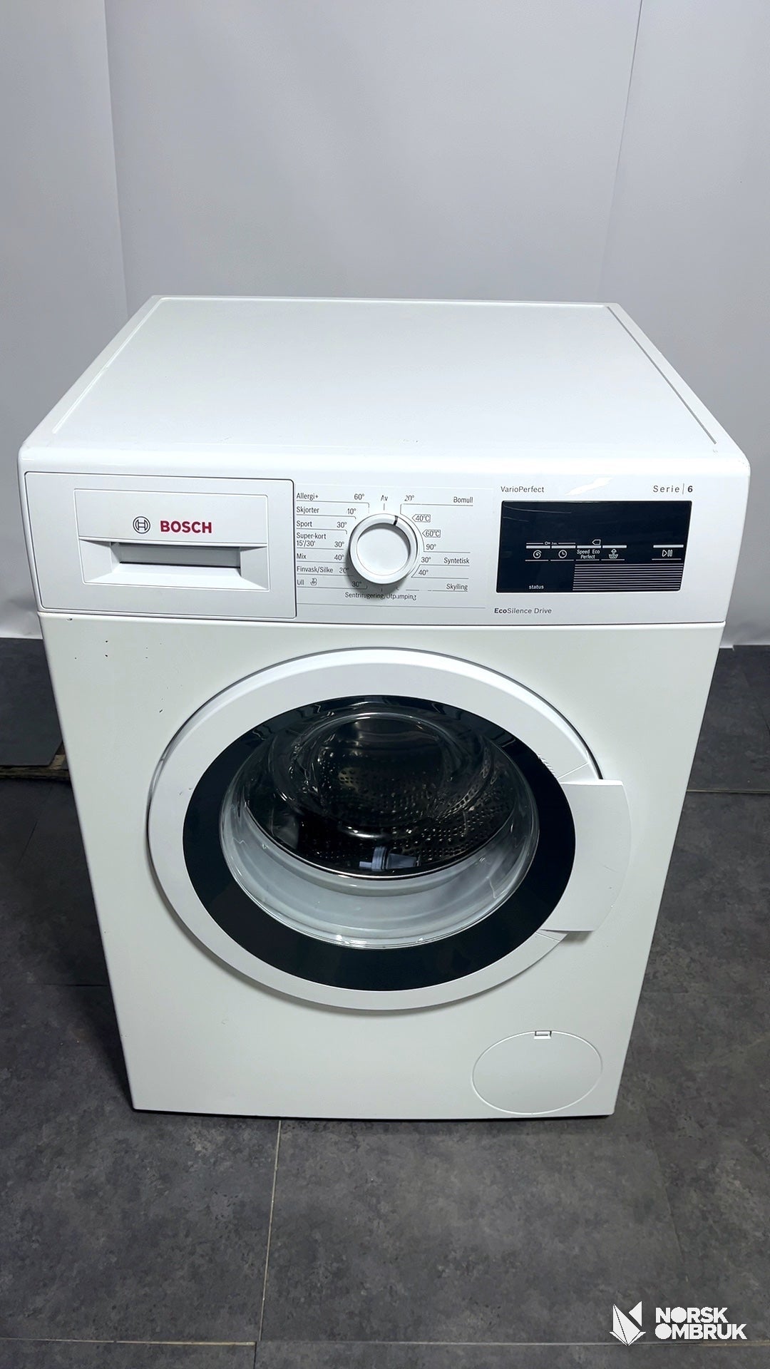 Bosch WAT283L8SN vaskemaskin Vaskemaskin - Norskombruk.no
