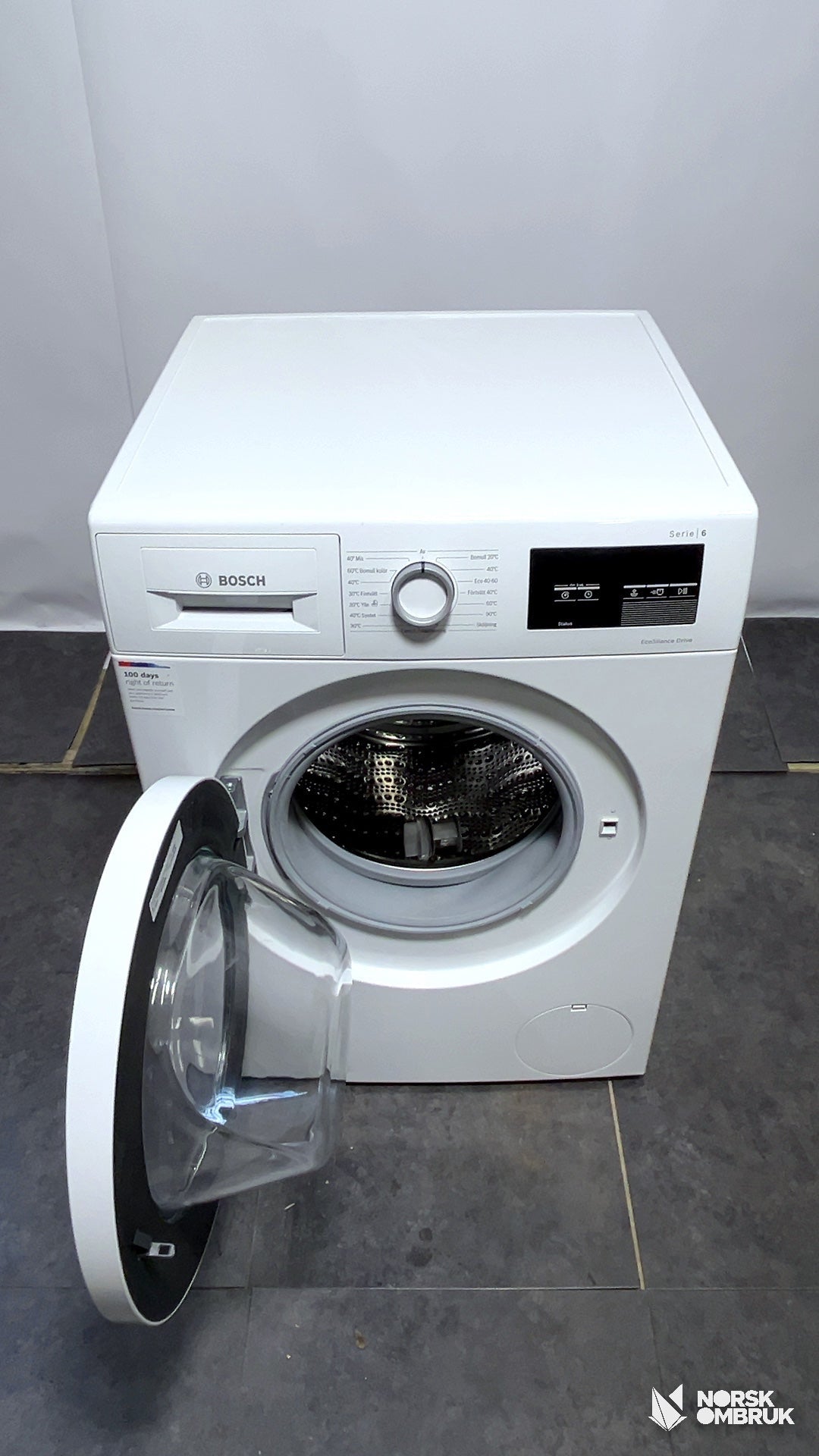 Bosch WAU28UE8SN vaskemaskin Vaskemaskin - Norskombruk.no
