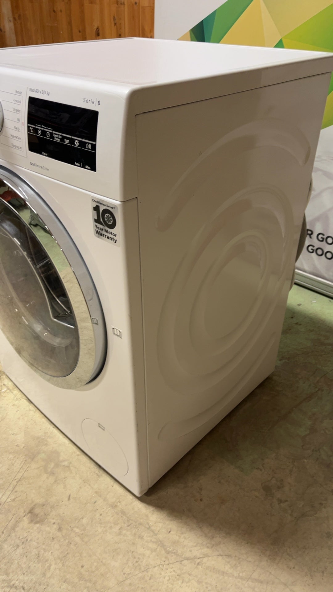 Bosch WVG30441SN vaskemaskin med tørk Vask&tørk - Norskombruk.no