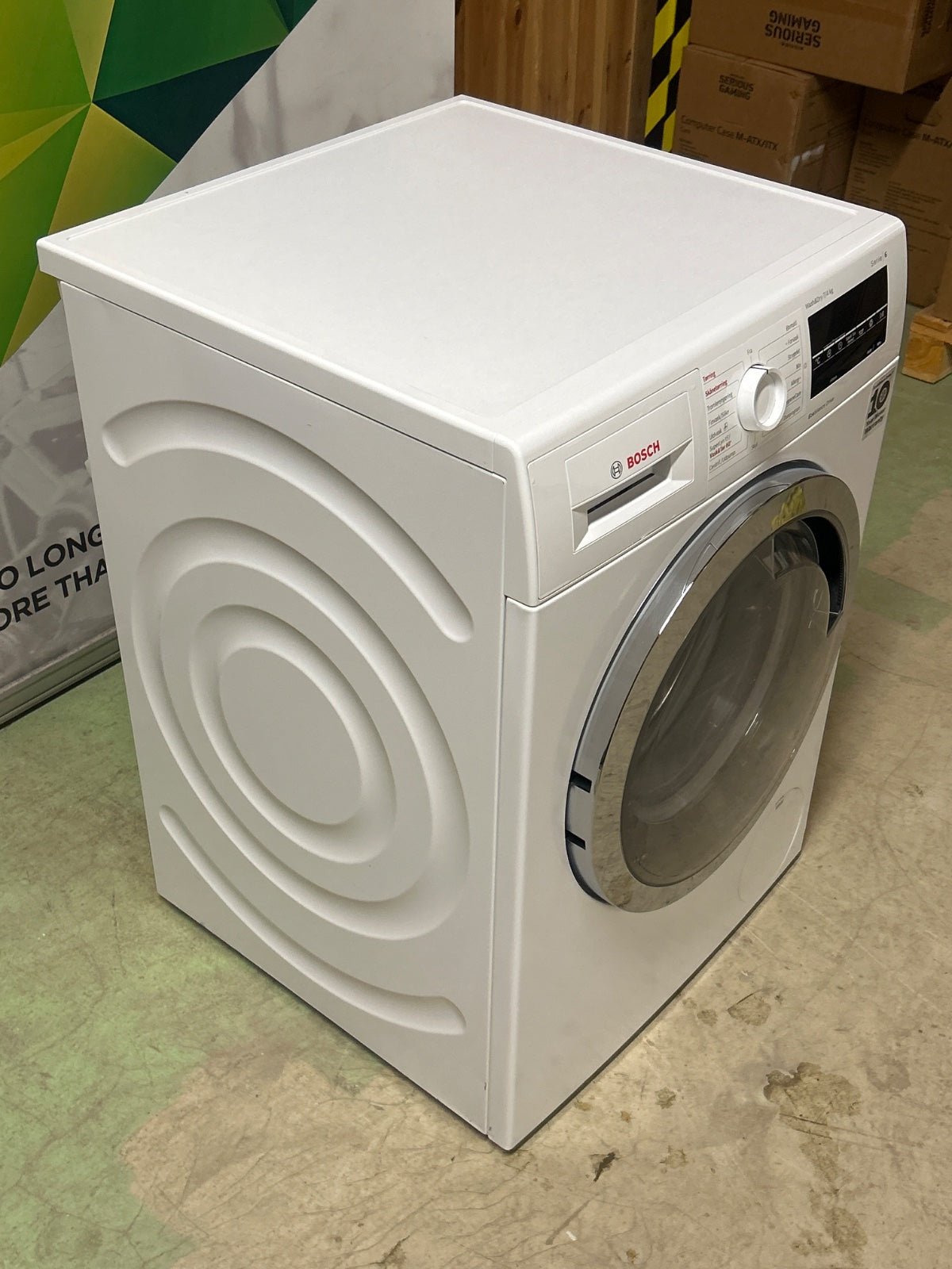 Bosch WVG30443SN kombimaskin (vask/tørk) Kombinert vaskemaskin og tørketrommel - Norskombruk.no