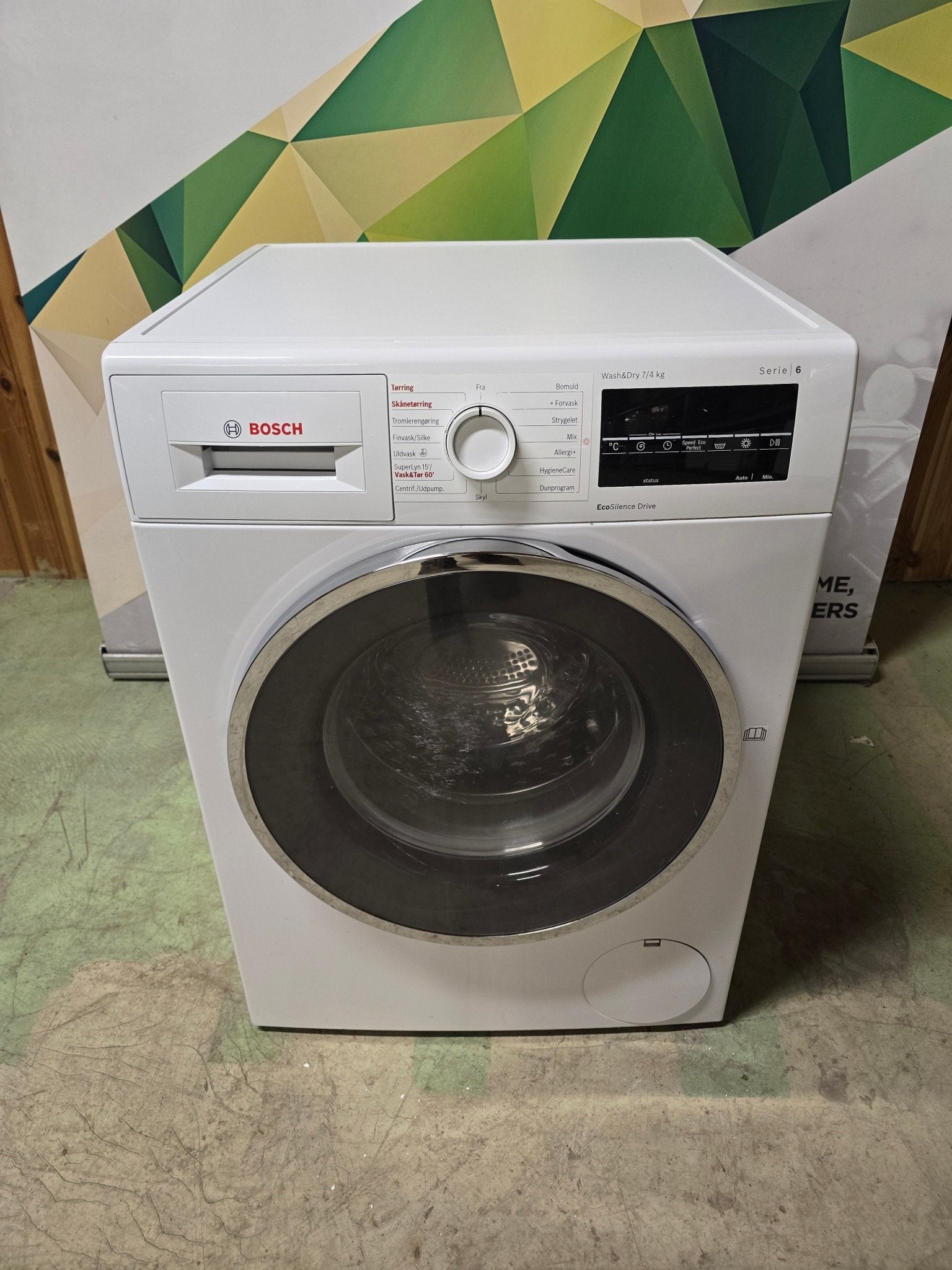 Bosch WVG30443SN vask & tørk Vask&tørk - Norskombruk.no