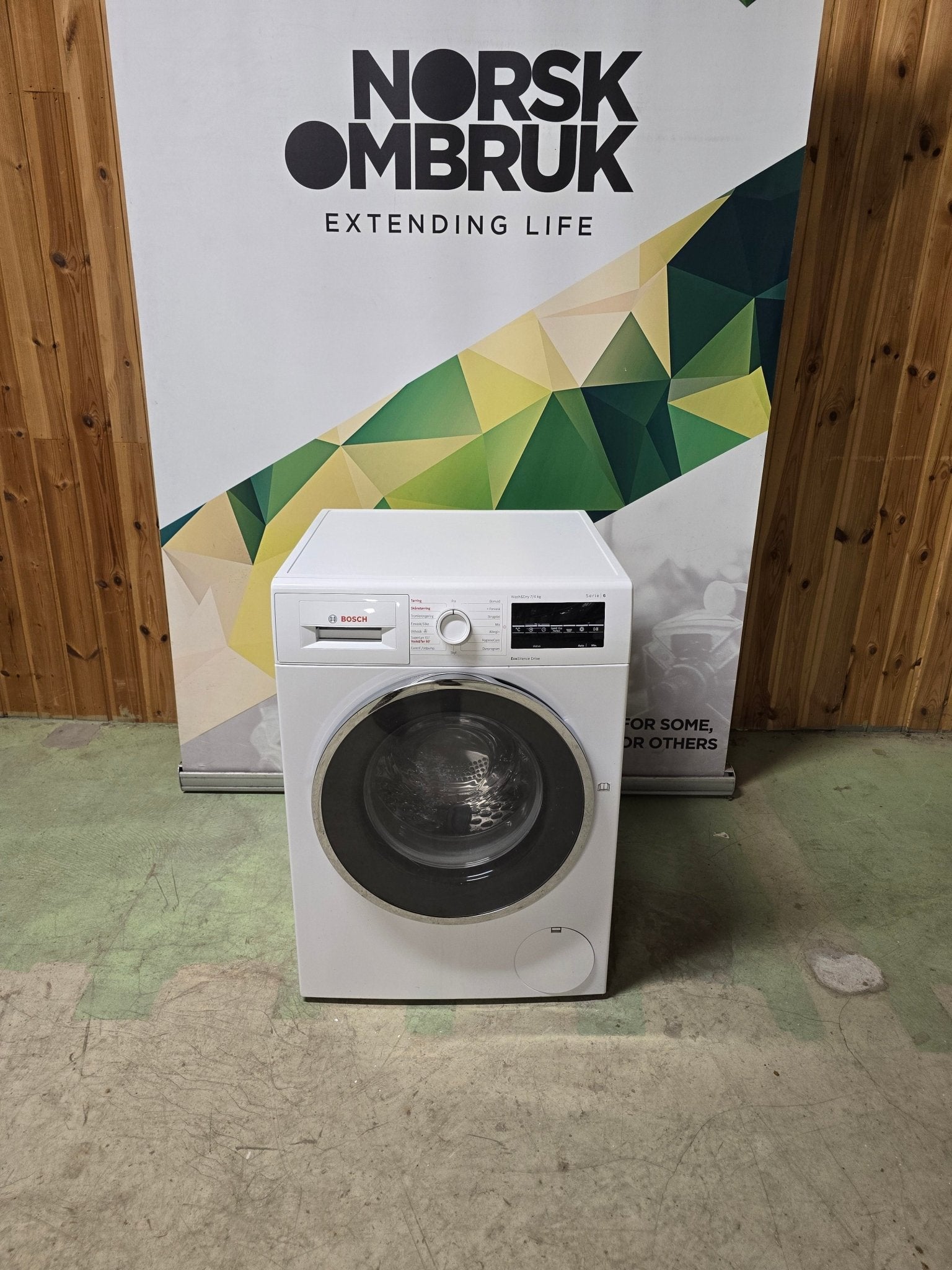 Bosch WVG30443SN vask & tørk Vask&tørk - Norskombruk.no