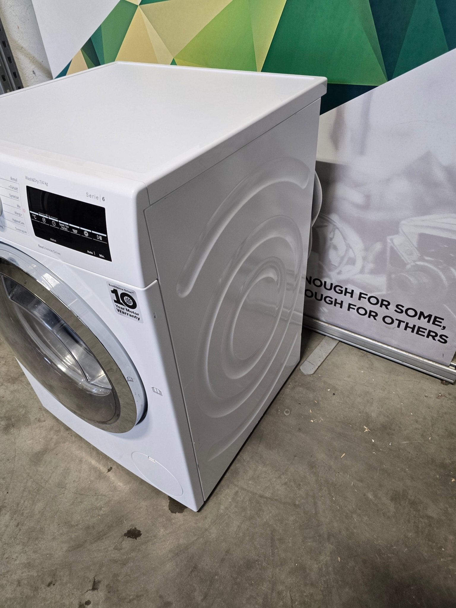 Bosch WVG30443SN vaskemaskin med tørketrommel Vask&tørk - Norskombruk.no
