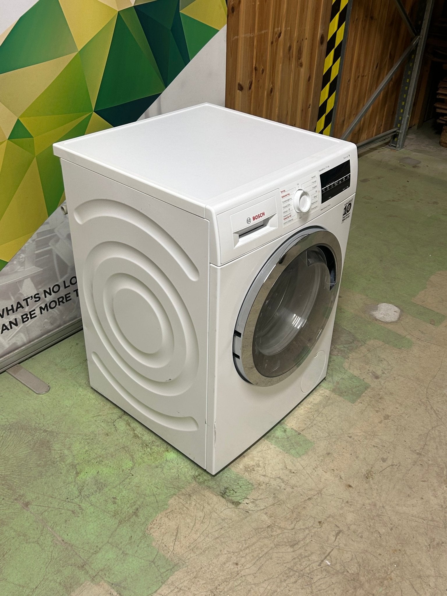 Bosch WVG30443SN vaskemaskin med tørketrommel Vask&tørk - Norskombruk.no