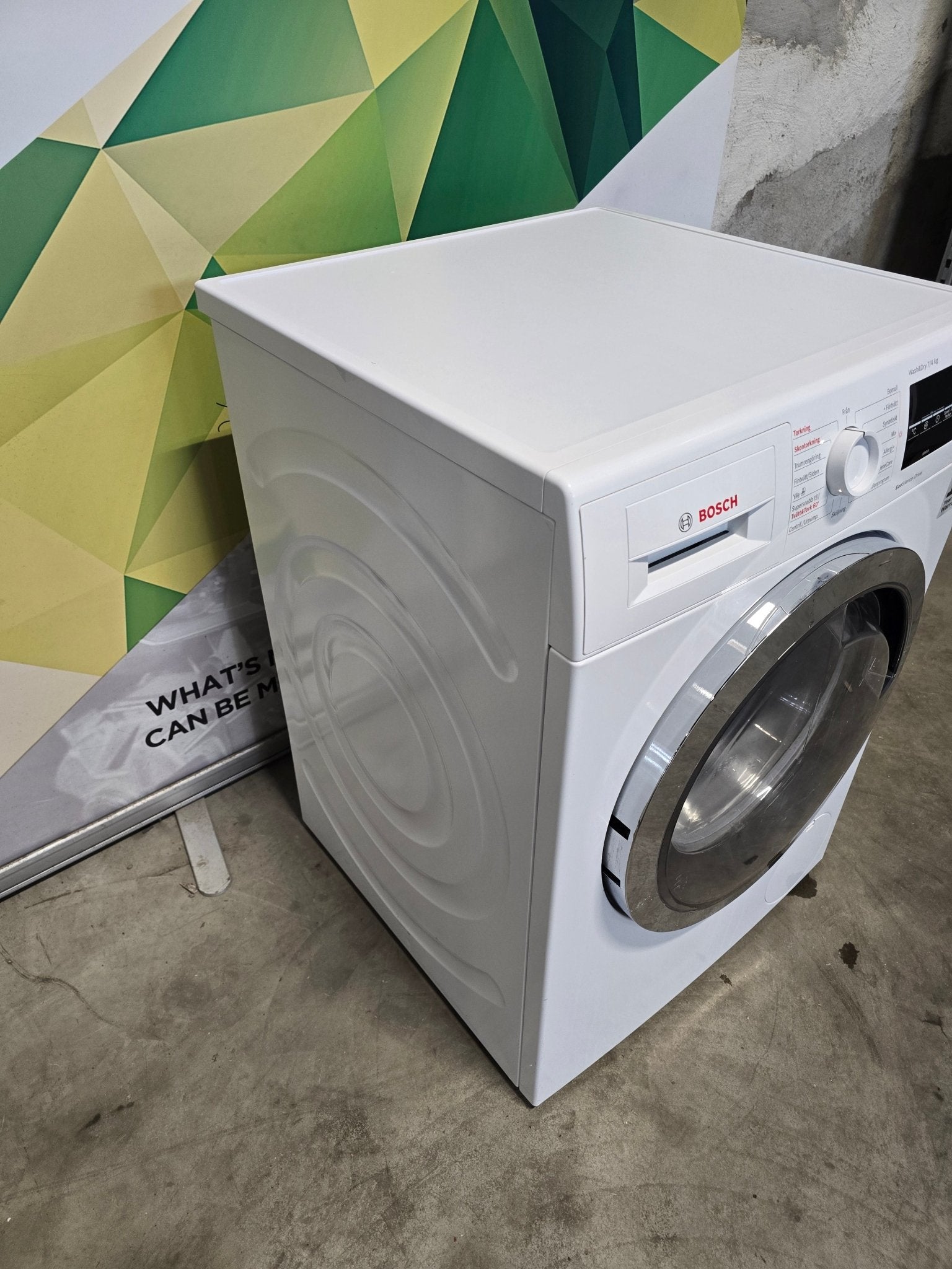 Bosch WVG30443SN vaskemaskin med tørketrommel Vask&tørk - Norskombruk.no
