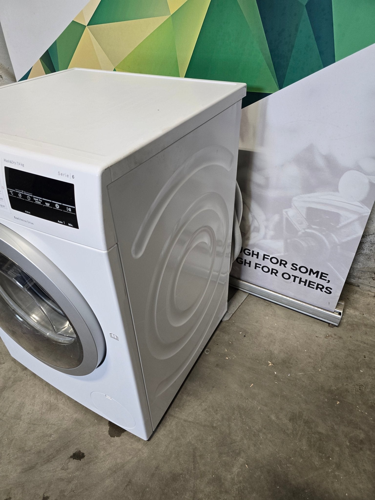 Bosch WVG30444SN vaskemaskin med tørketrommel Vask&tørk - Norskombruk.no
