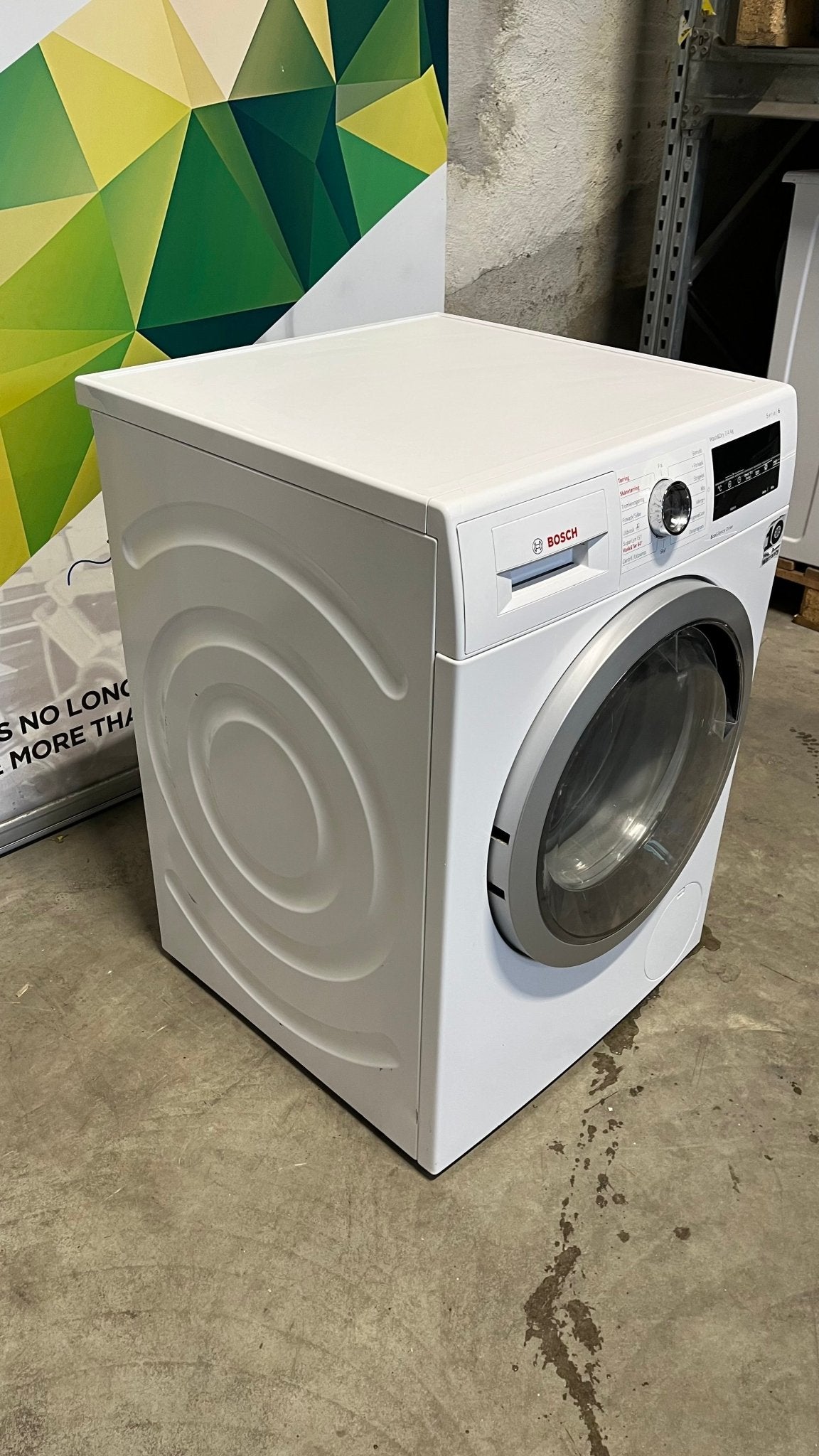 Bosch WVG30444SN vaskemaskin med tørketrommel Vask&tørk - Norskombruk.no