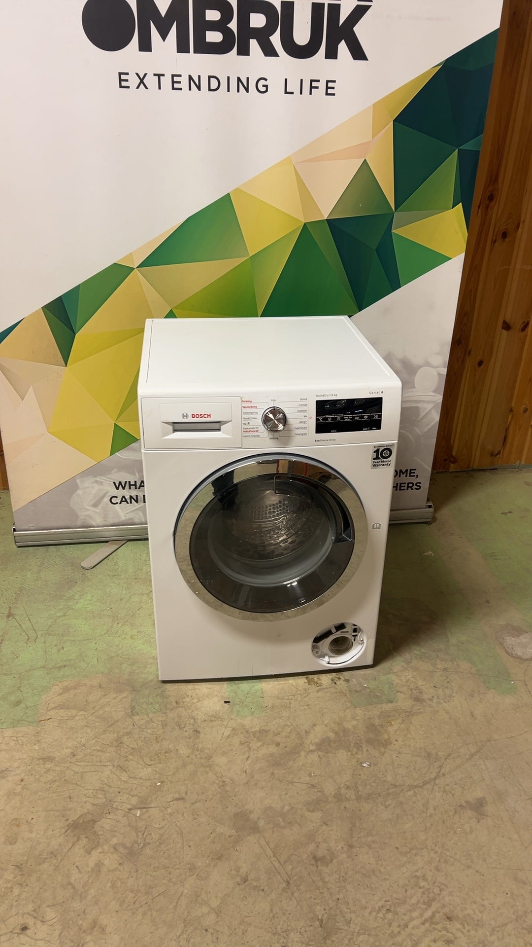 Bosch WVG30444SN Vask&tørk vask&tørk - Norskombruk.no