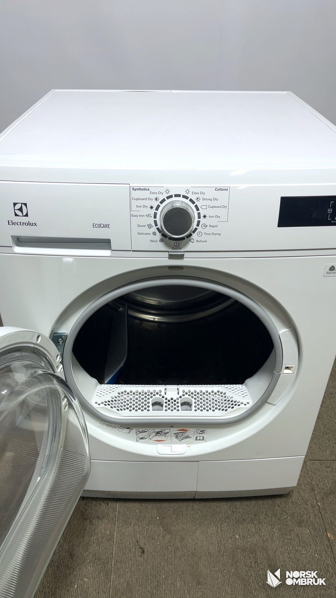 Electrolux EDH3676GW3 vaskemaskin Vaskemaskin - Norskombruk.no
