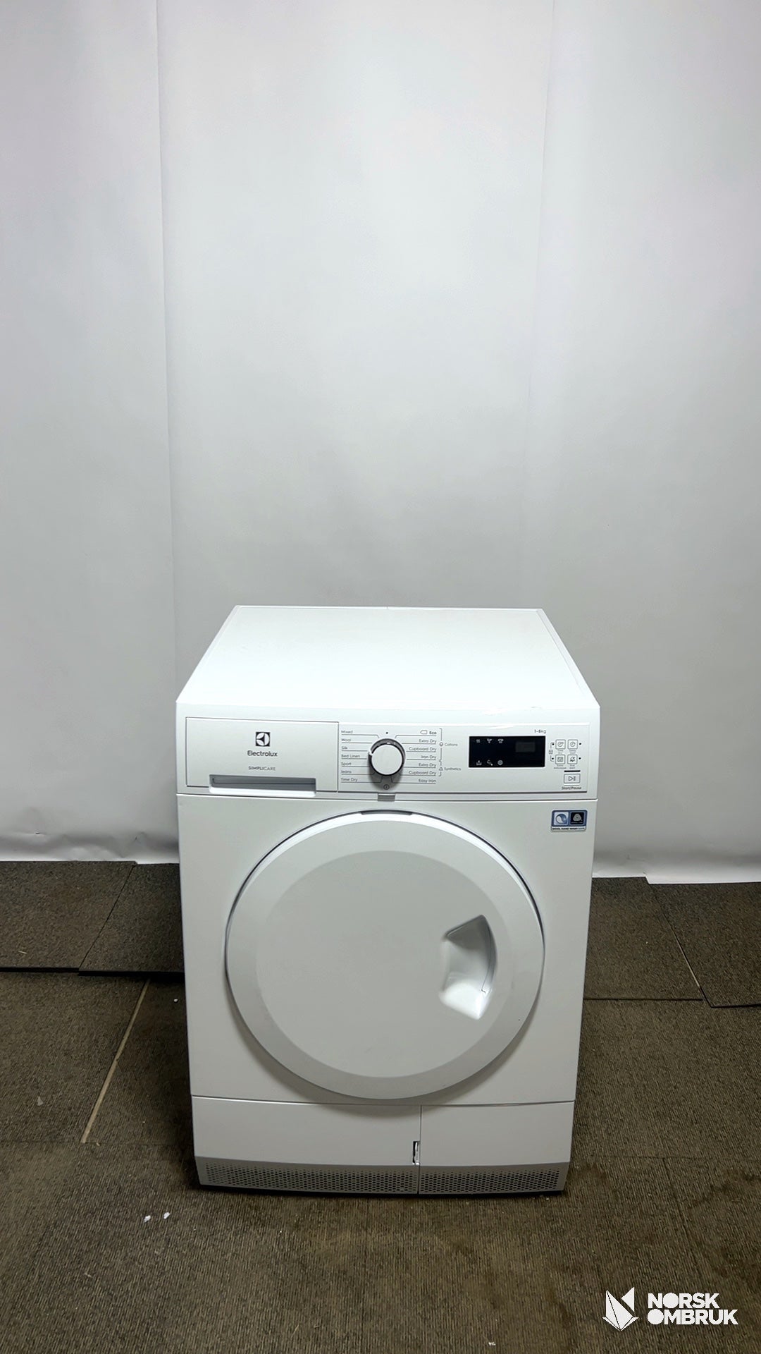 Electrolux EW2H328R3 tørketrommel Tørketrommel - Norskombruk.no