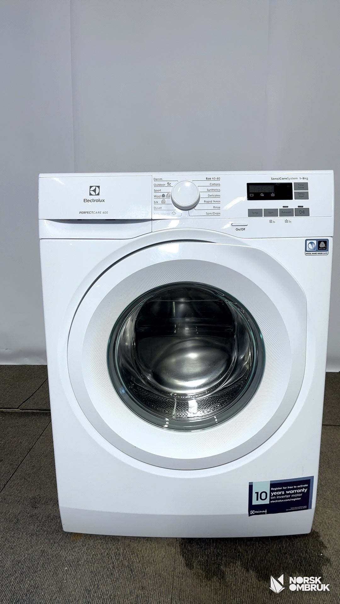 Electrolux EW6F4248K6 vaskemaskin Vaskemaskin - Norskombruk.no