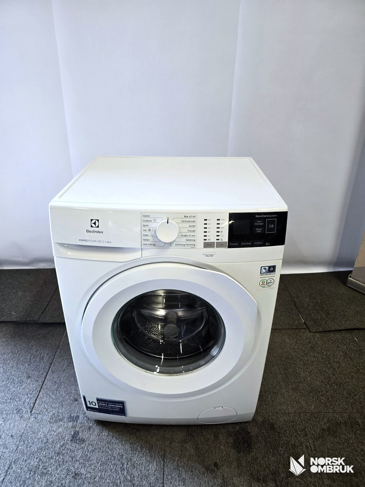 Electrolux EW6F5248P7 vaskemaskin Vaskemaskin - Norskombruk.no