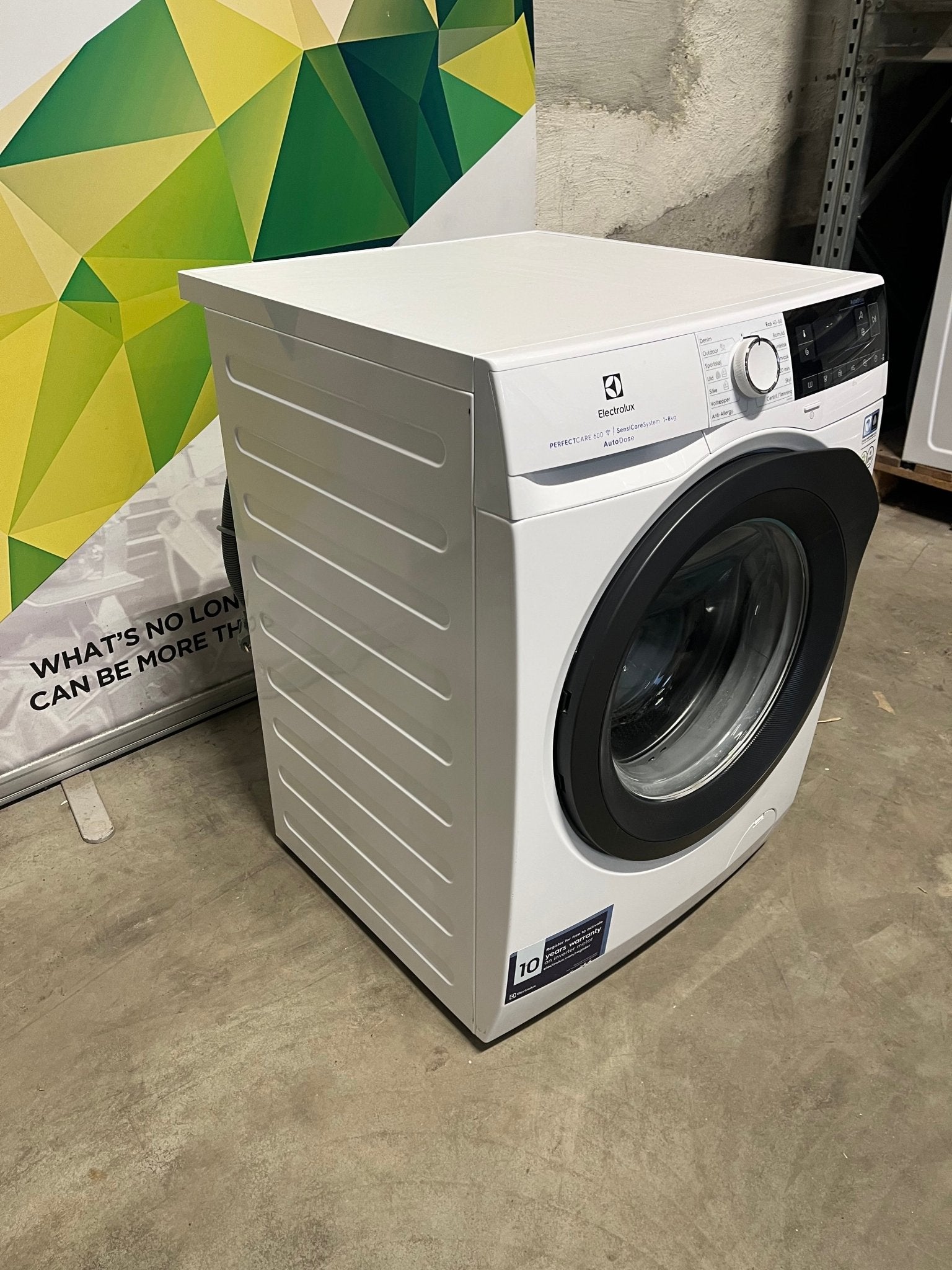 Electrolux EW6F6648Q5 – Frontmatet vaskemaskin Vaskemaskin - Norskombruk.no