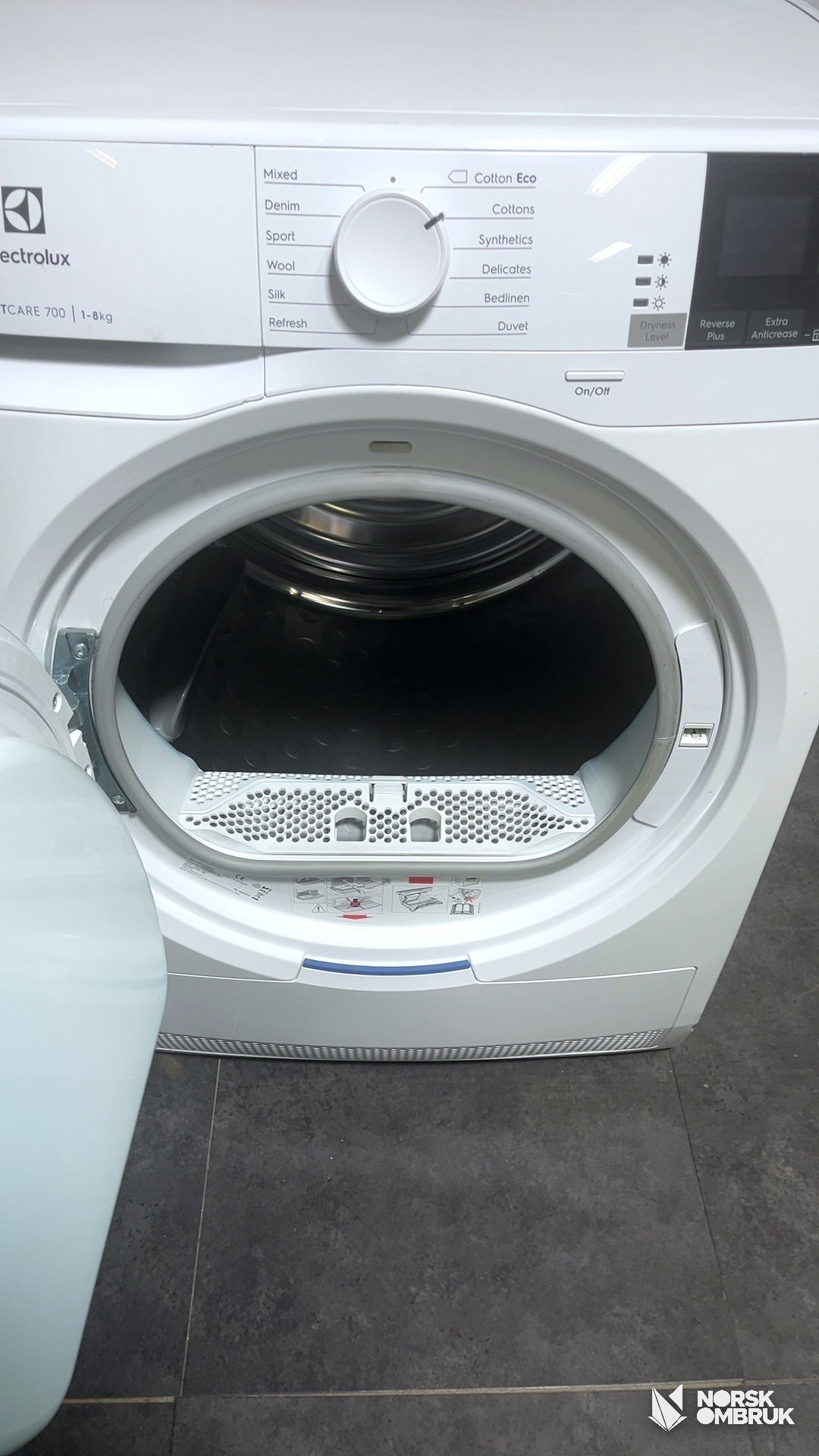 Electrolux EW7H528S3 tørketrommel Tørketrommel - Norskombruk.no