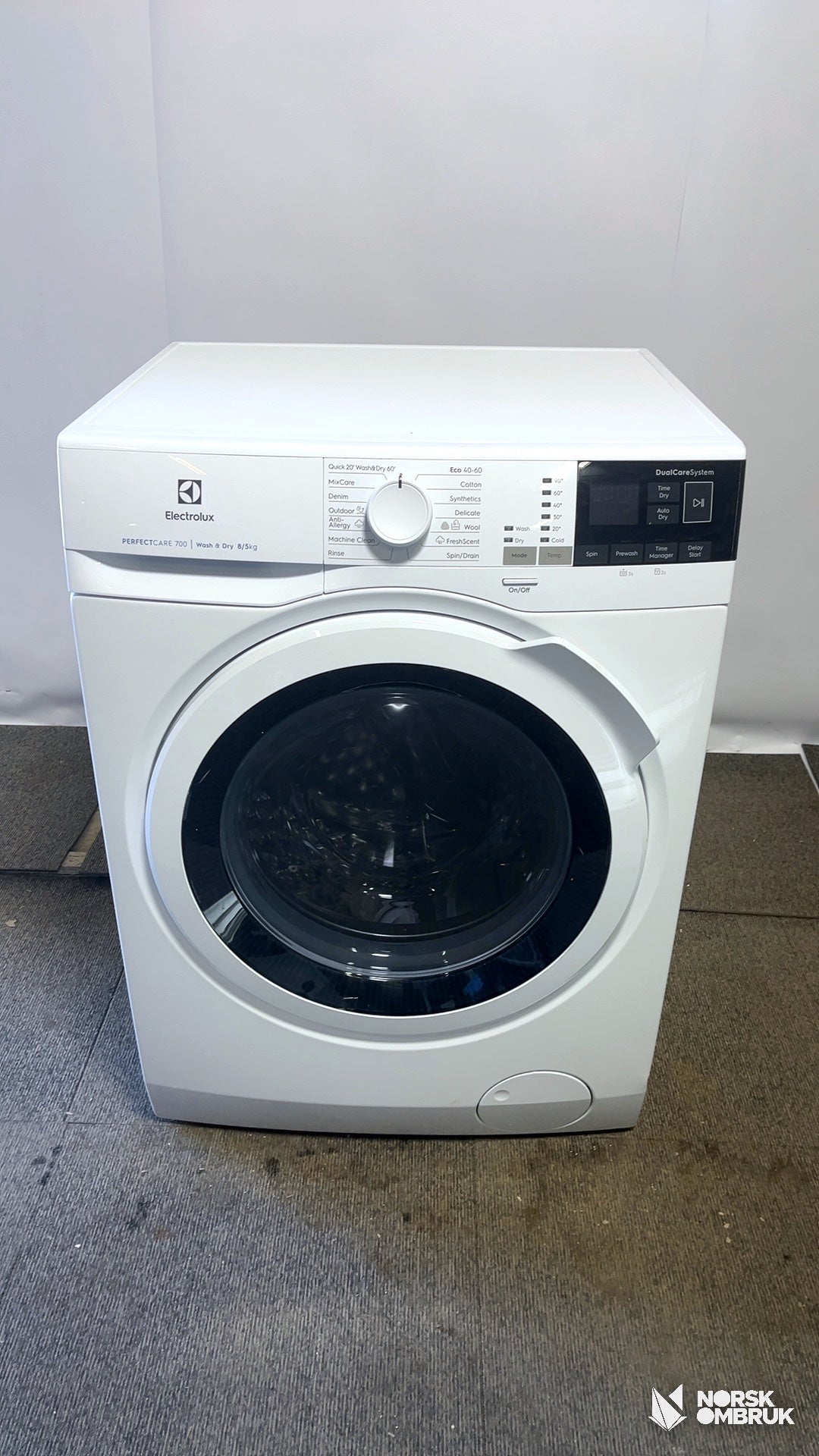 Electrolux EW7W5448E6 kombimaskin Vask&tørk - Norskombruk.no