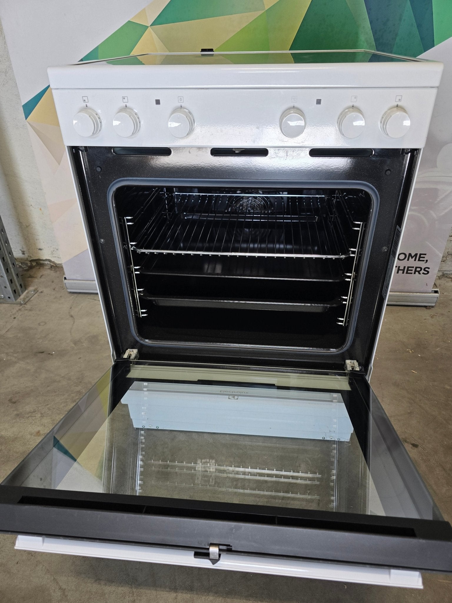 Electrolux keramisk komfyr EKC6051FOW Keramisk Komfyr - Norskombruk.no