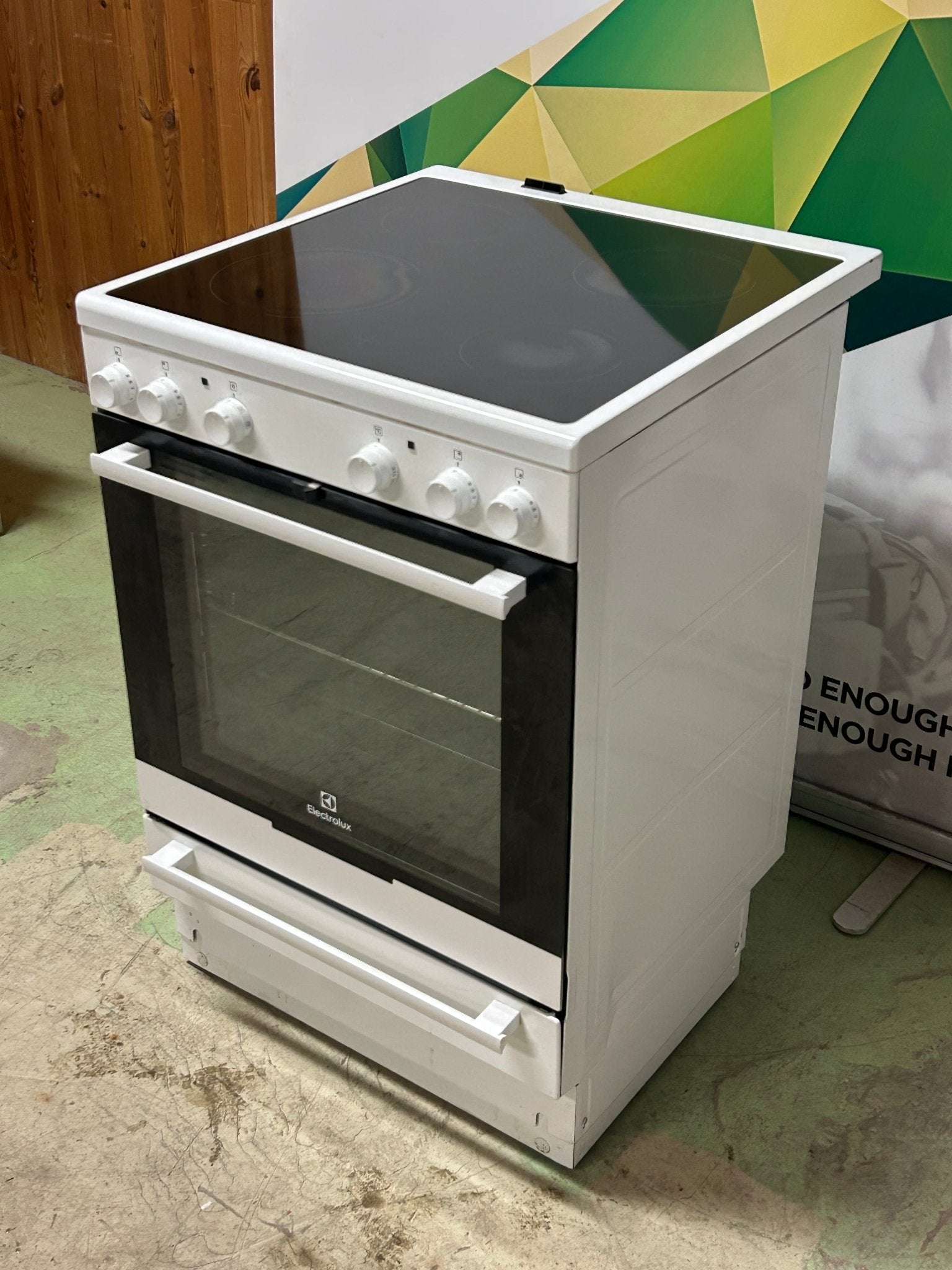 Electrolux keramisk komfyr EKC6051FOW Keramisk Komfyr - Norskombruk.no